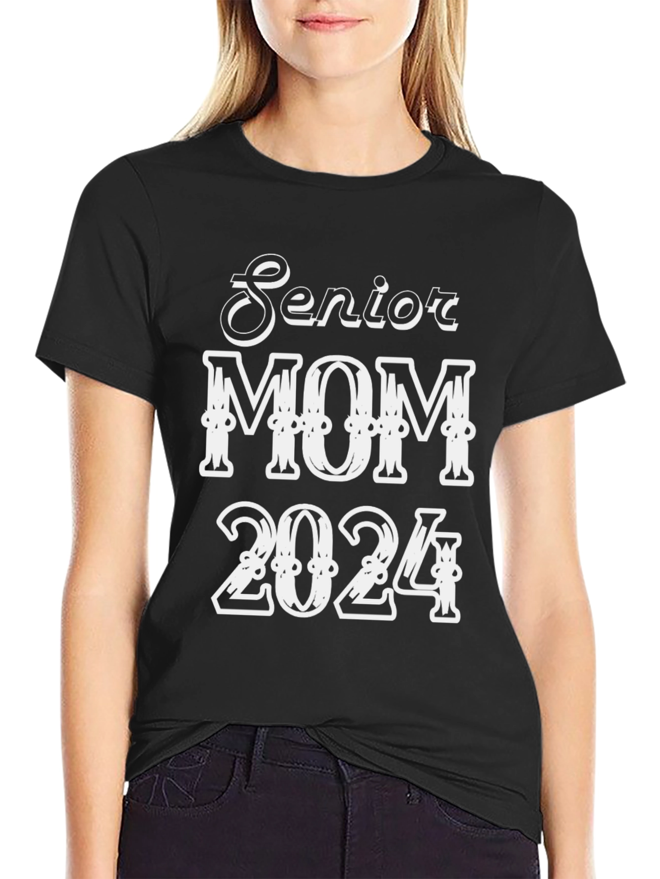 Senior Mom 2024 T-Shirt - Graduation Pride