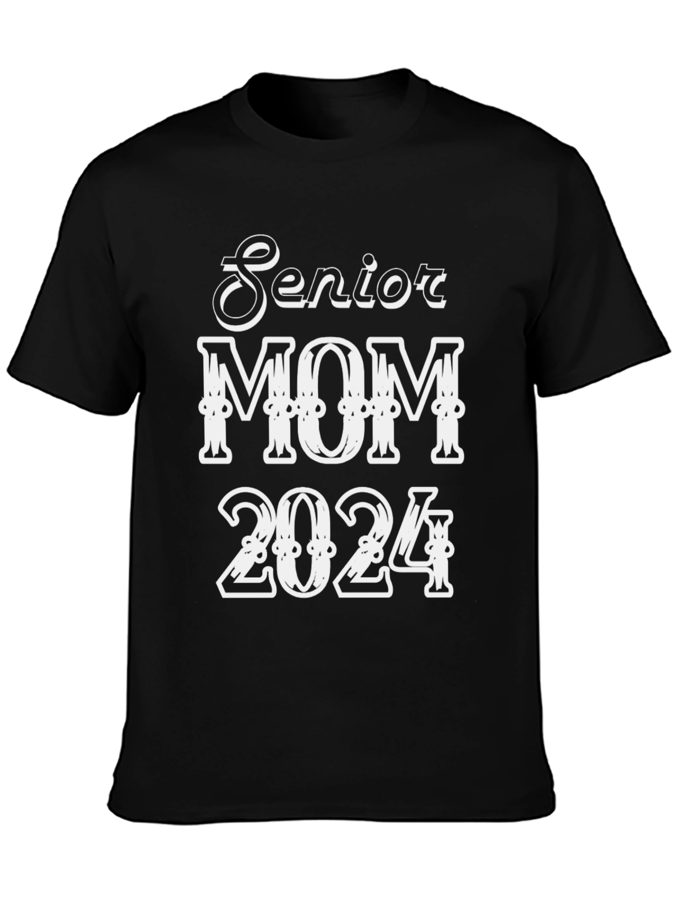 Senior Mom 2024 T-Shirt - Graduation Pride