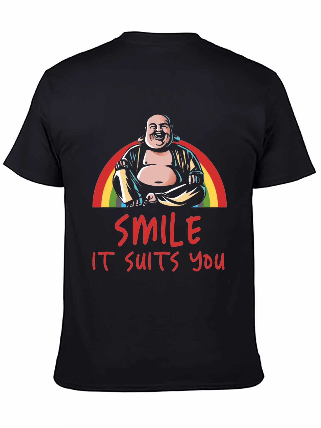 Buddha Smile T-Shirt - It Suits You!