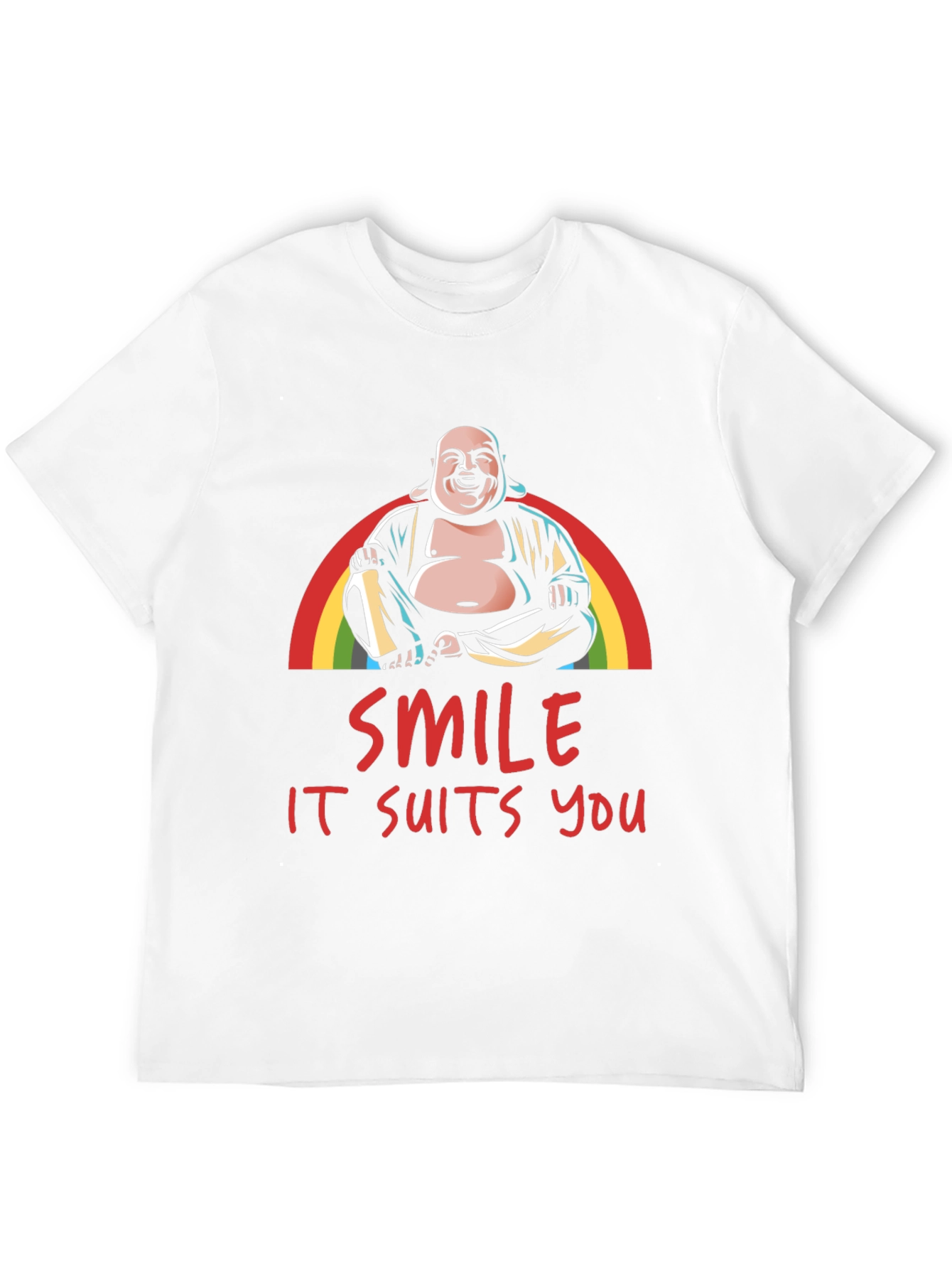 Buddha Smile T-Shirt - It Suits You!