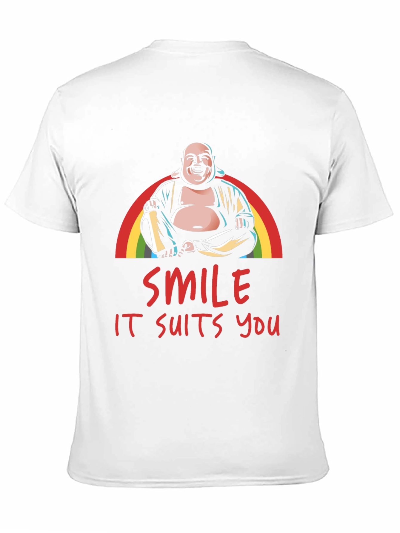 Buddha Smile T-Shirt - It Suits You!