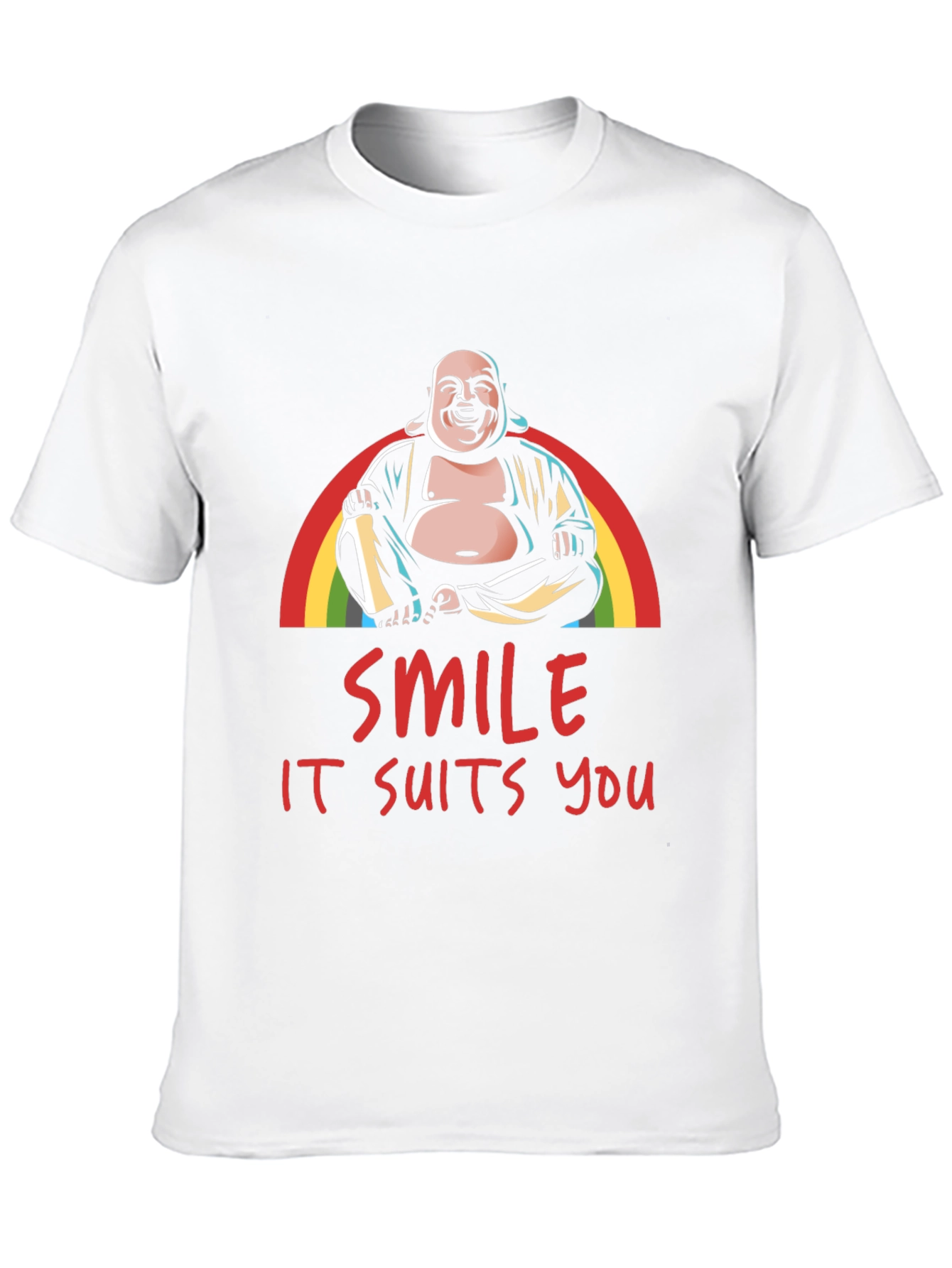 Buddha Smile T-Shirt - It Suits You!