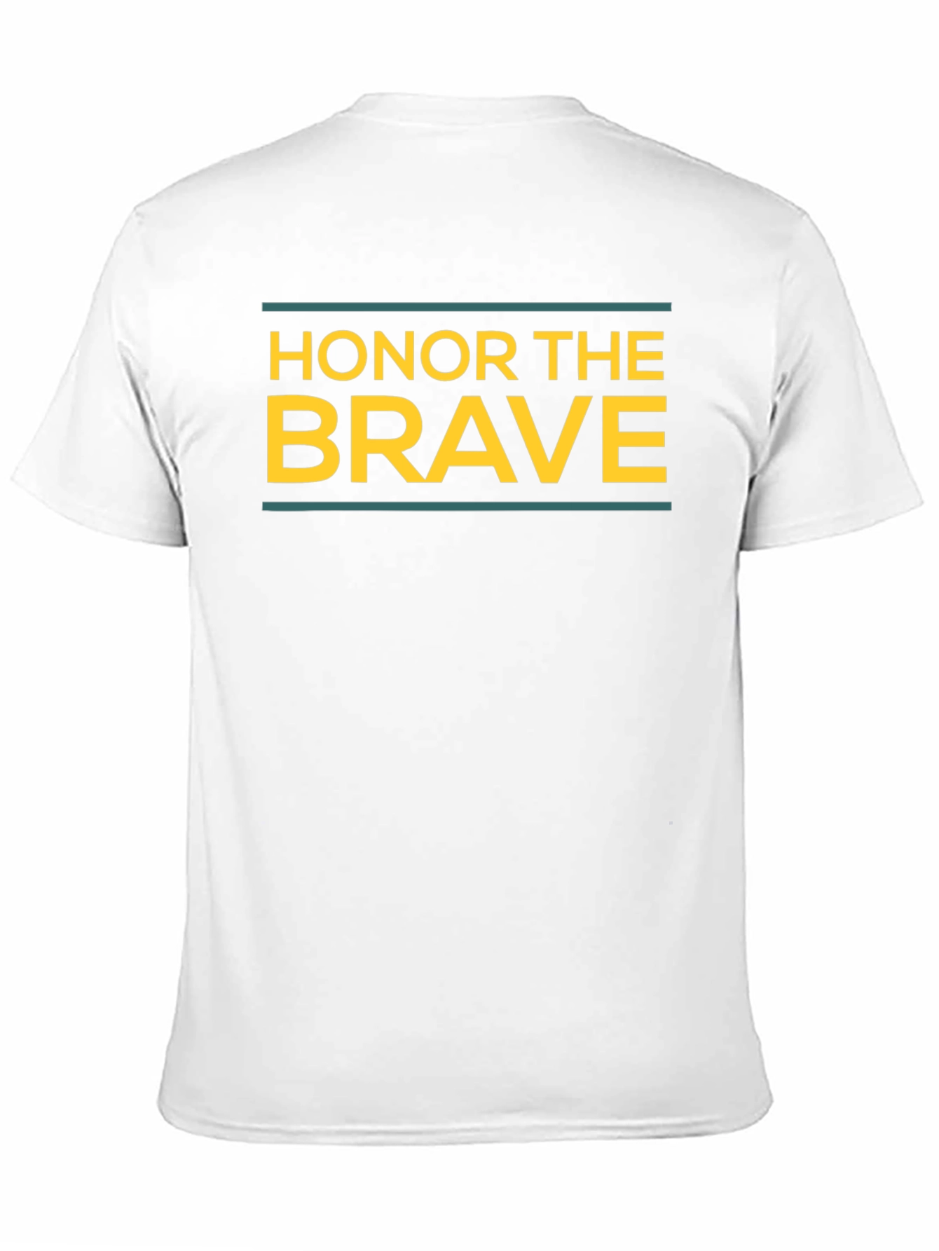 Honor The Brave Graphic T-Shirt - Black