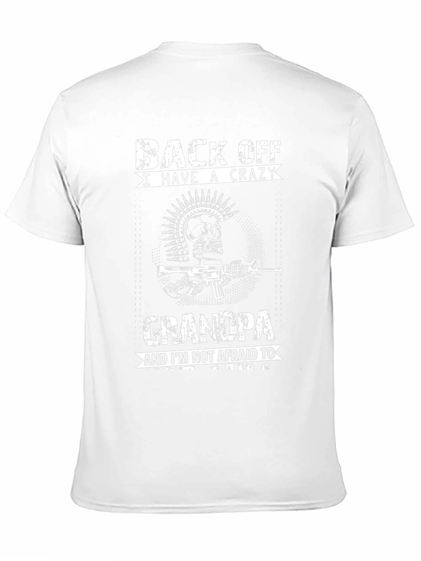 Crazy Grandpa T-Shirt - Black