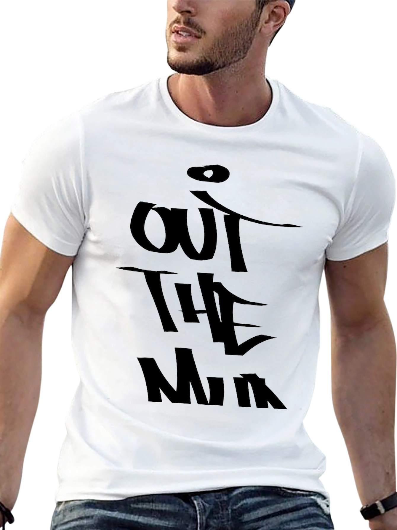 Out The Mud Graphic Tee - Black