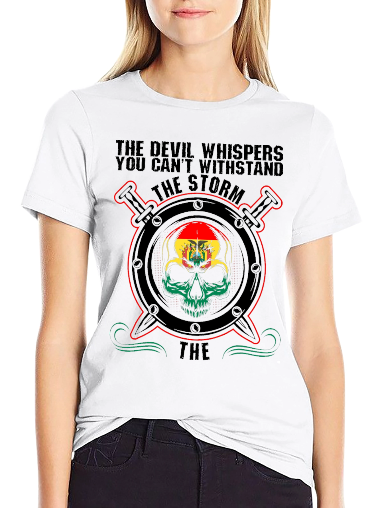 Devil Whispers Storm T-Shirt