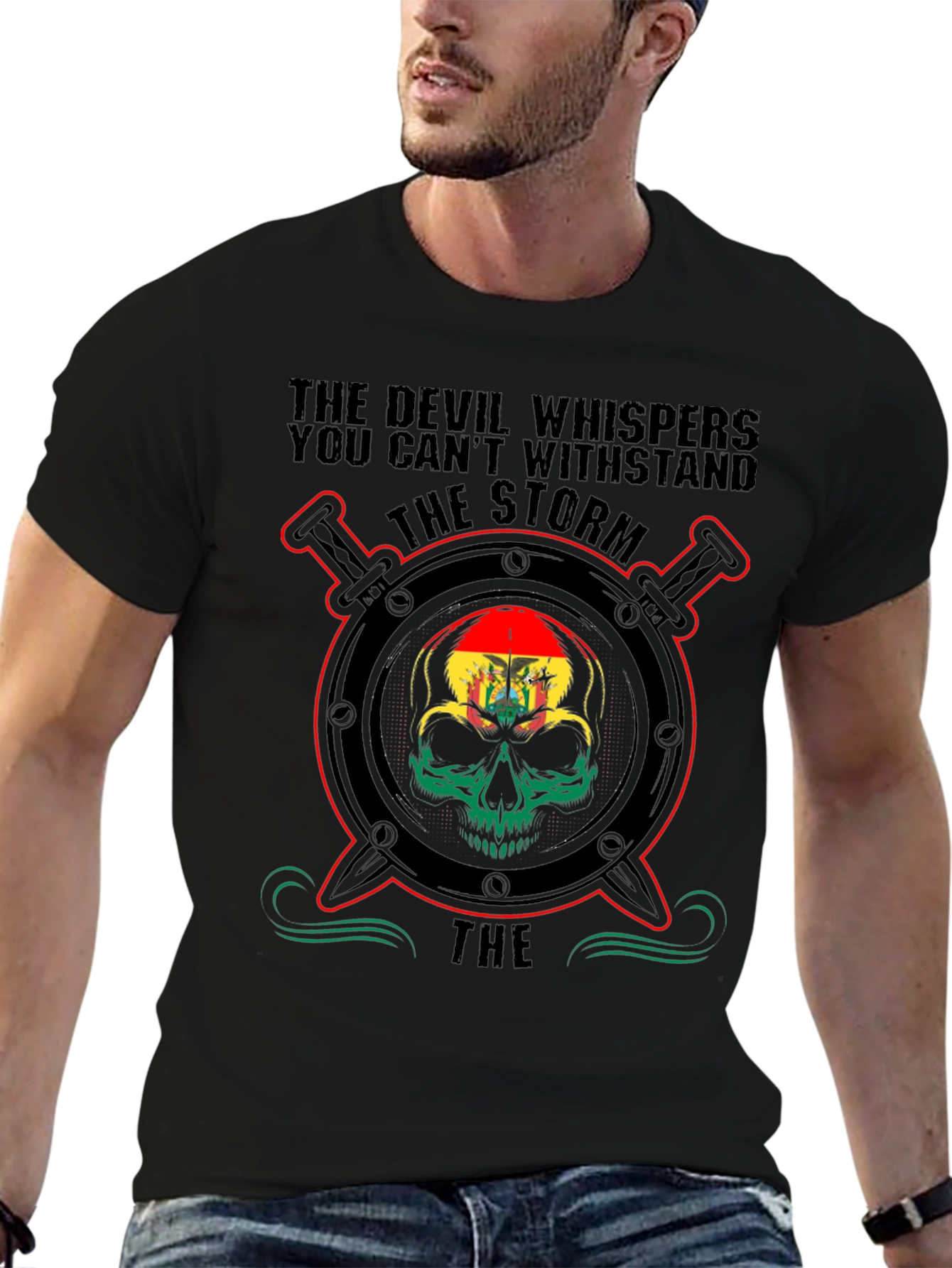 Devil Whispers Storm T-Shirt