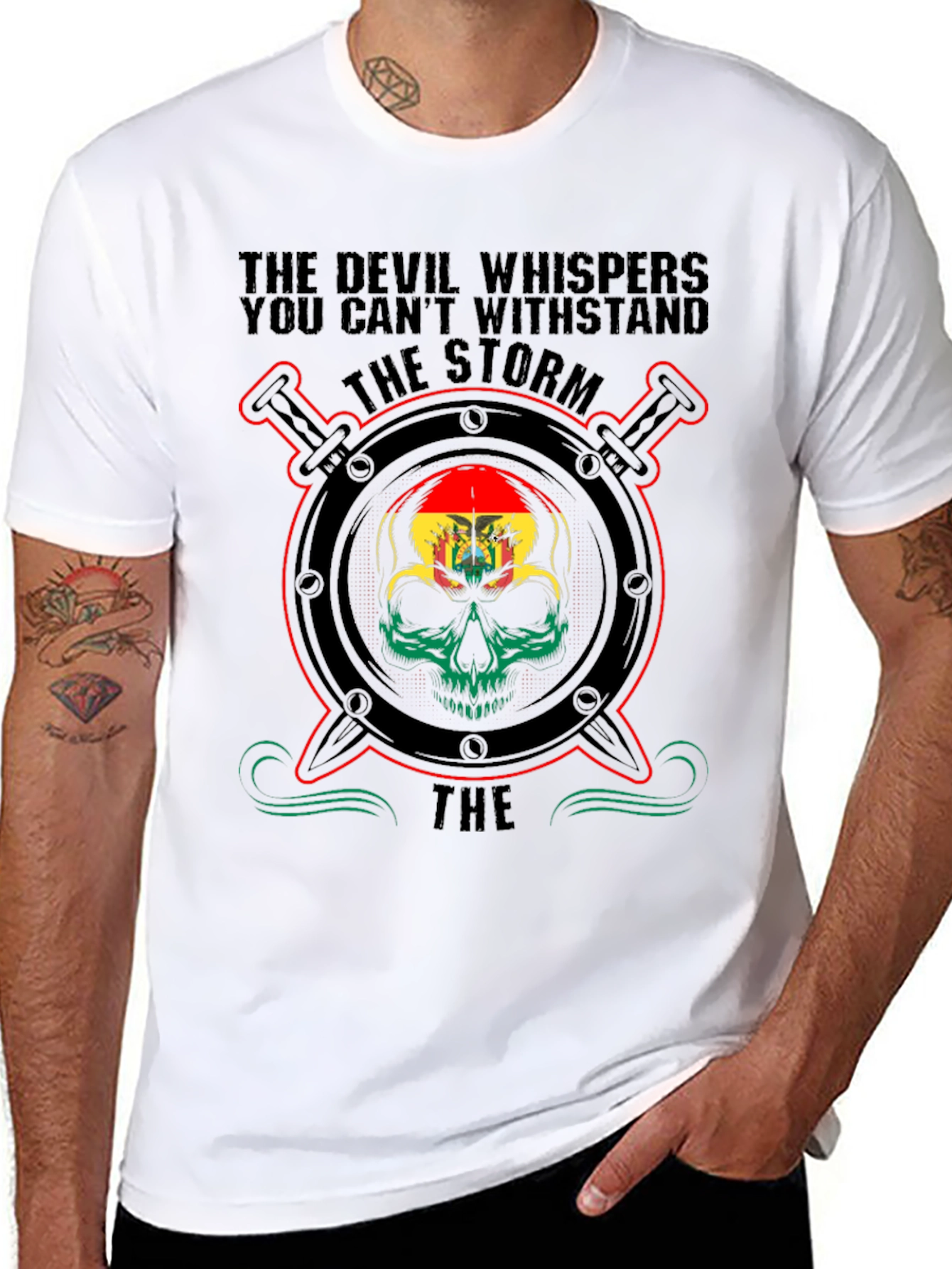 Devil Whispers Storm T-Shirt