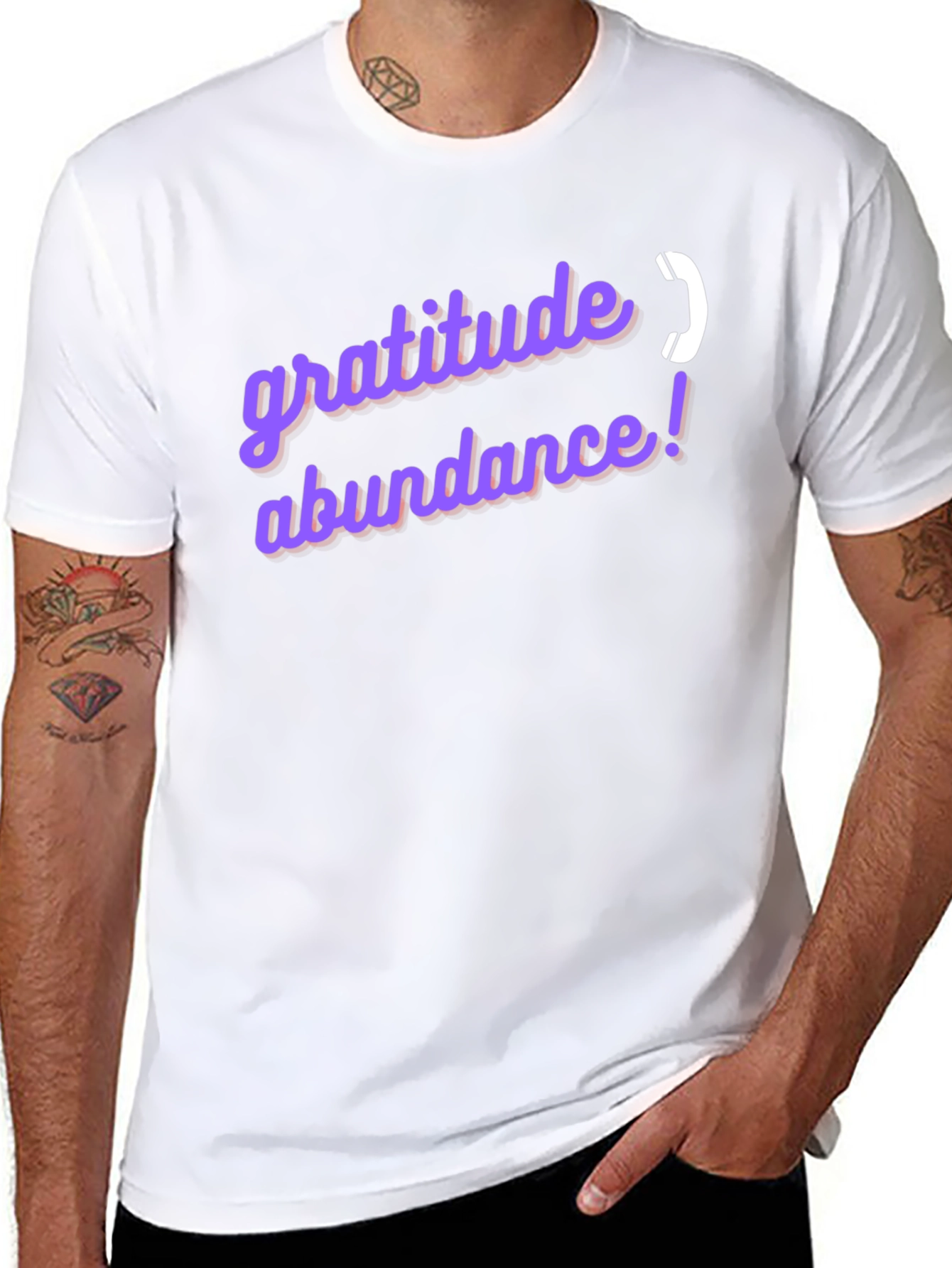 Gratitude Abundance Graphic Tee