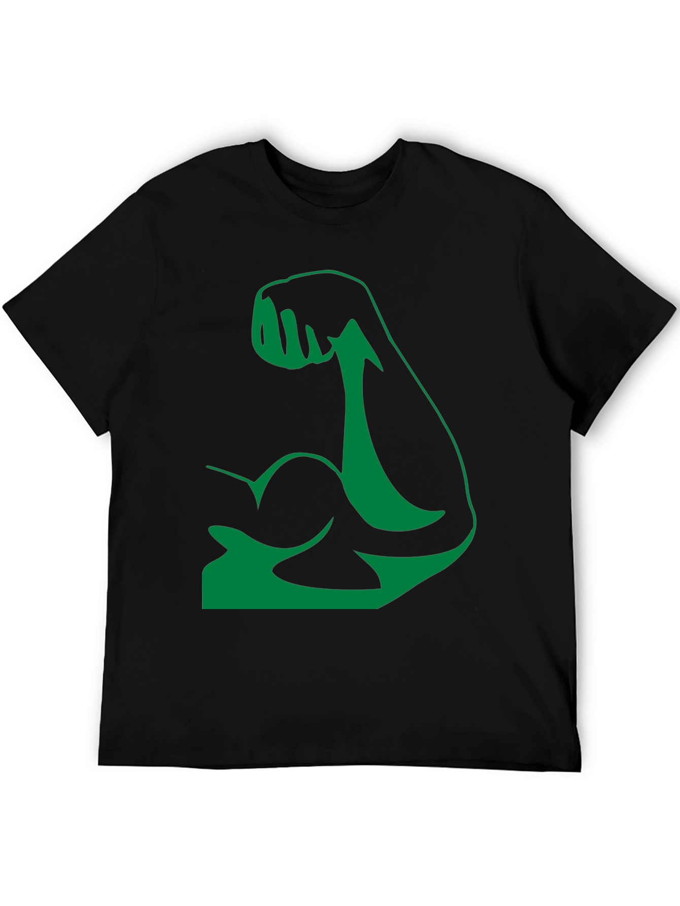 Hulk Arm Black T-Shirt - Show Your Strength!