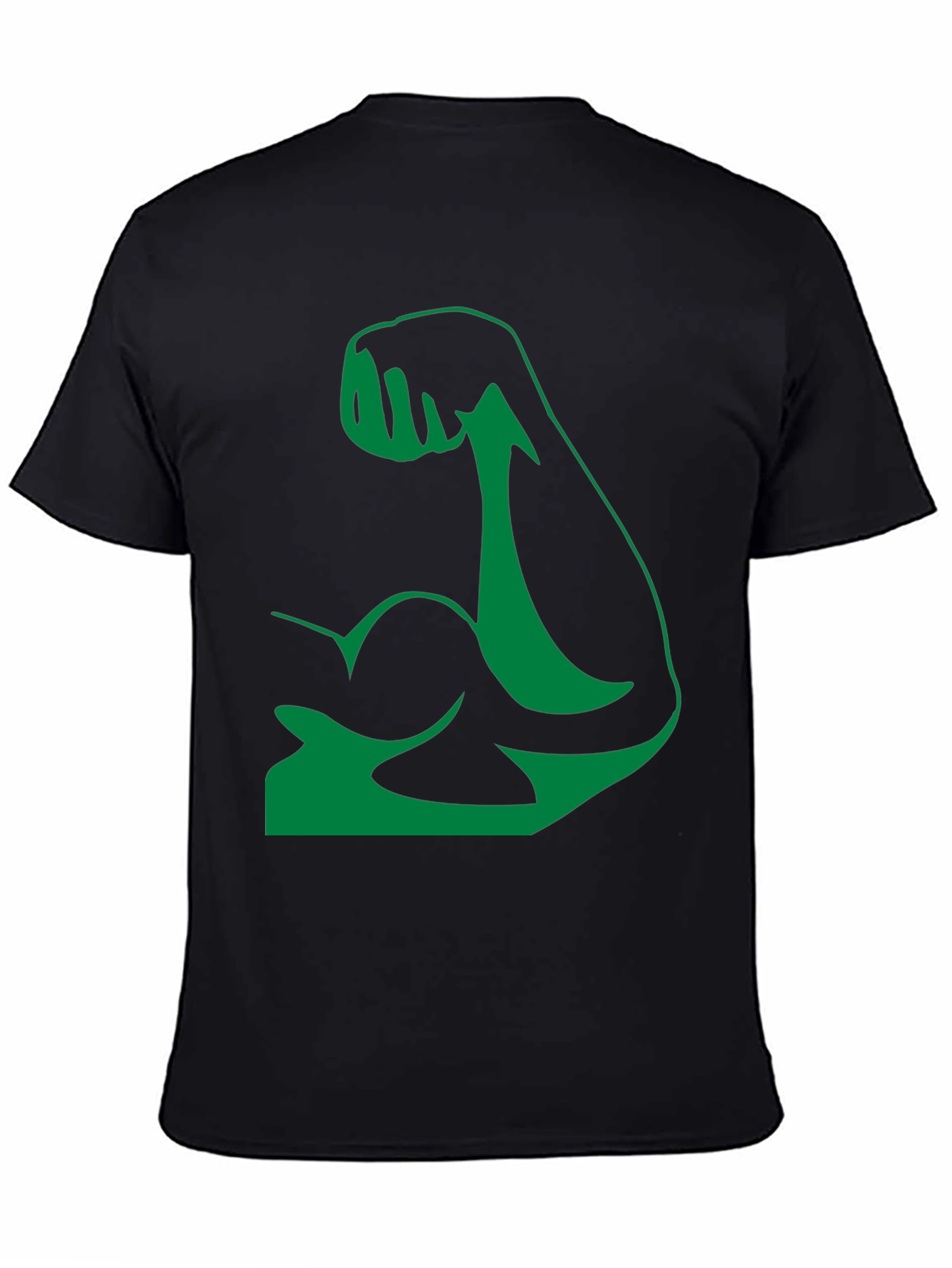 Hulk Arm Black T-Shirt - Show Your Strength!