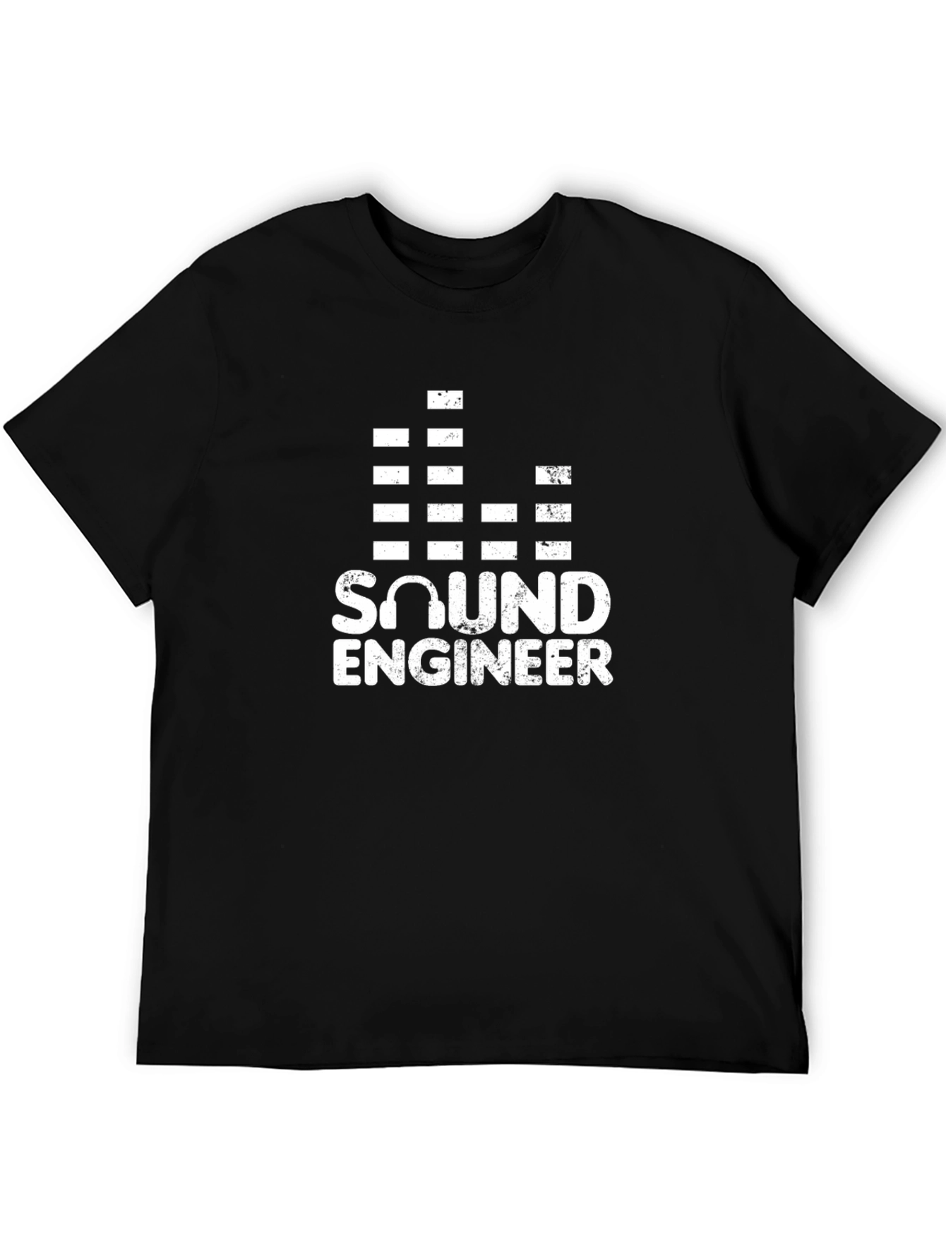 Sound Engineer Black T-Shirt