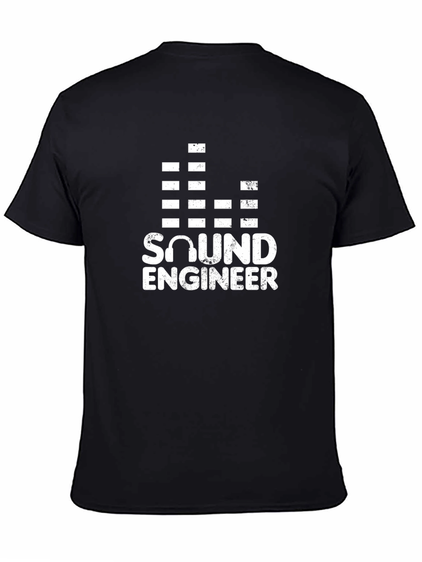 Sound Engineer Black T-Shirt