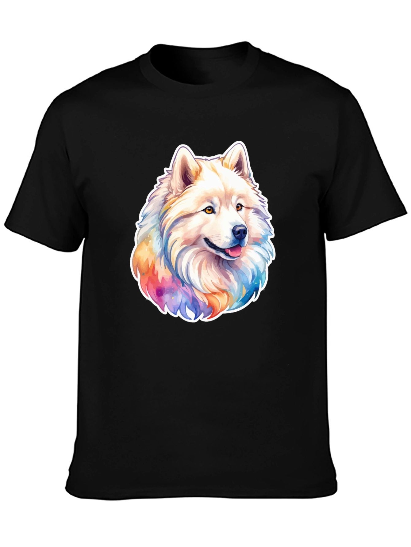Dog Graphic Print T-Shirt - Stylish Casual Wear