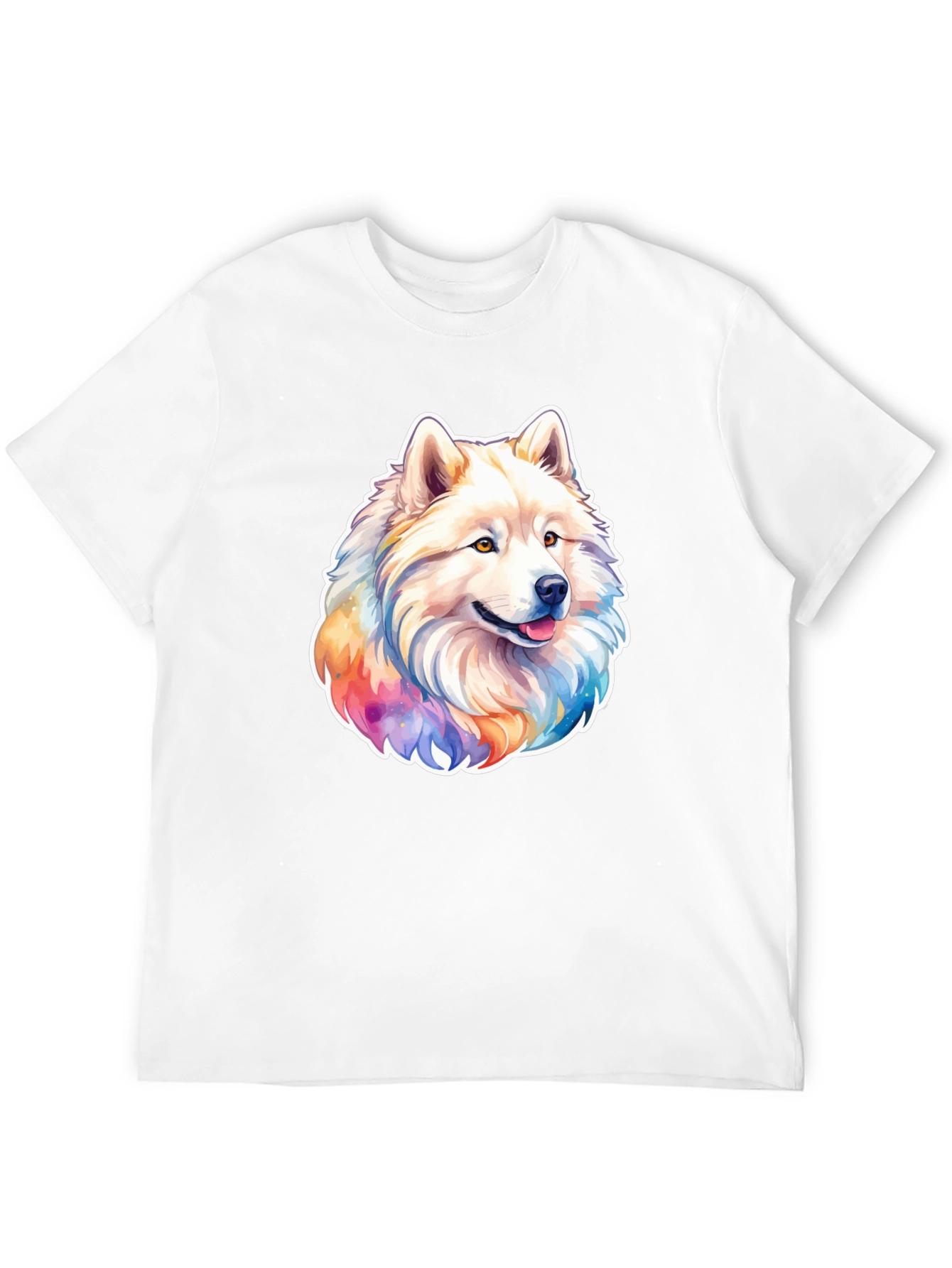 Dog Graphic Print T-Shirt - Stylish Casual Wear