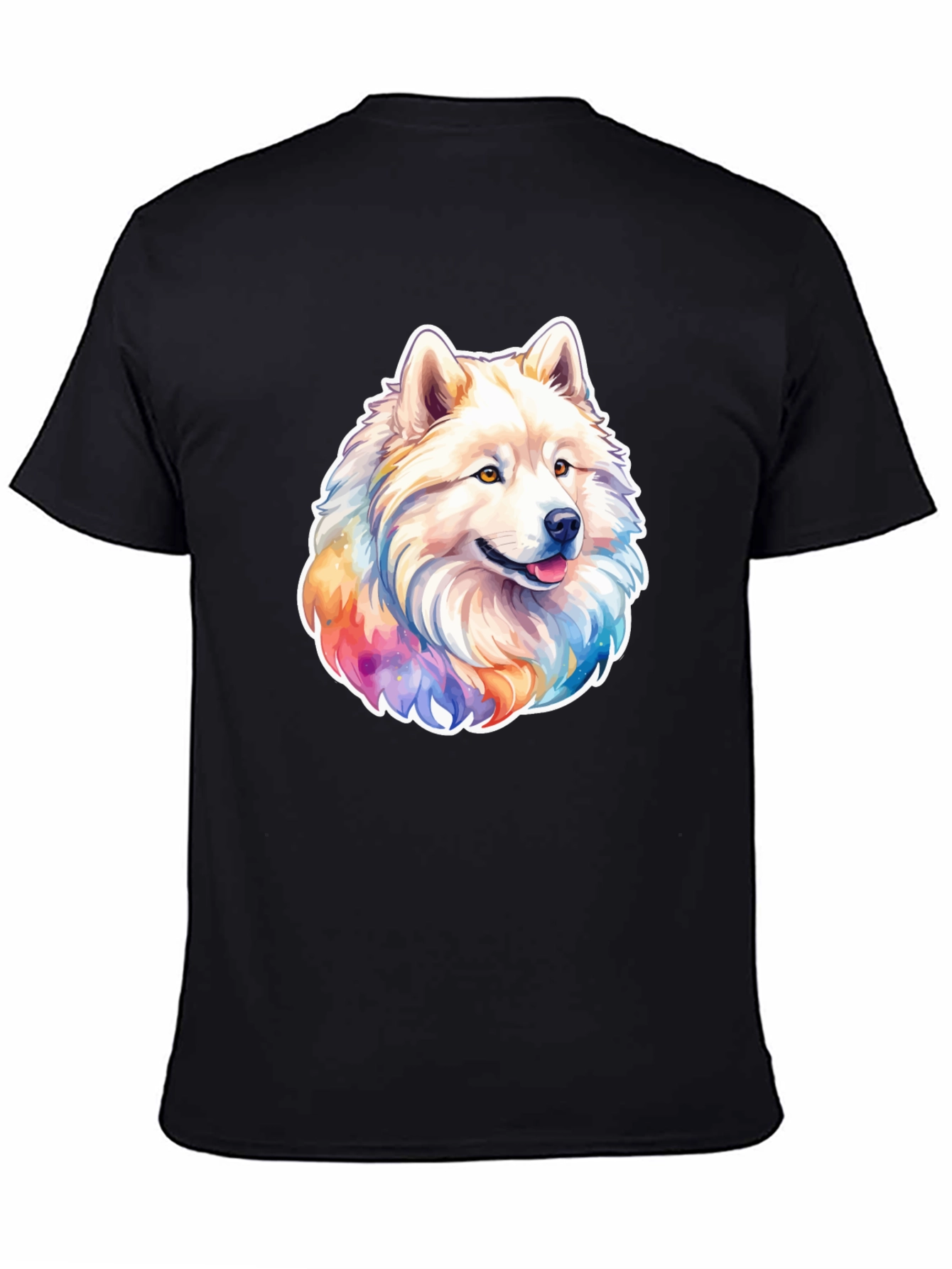 Dog Graphic Print T-Shirt - Stylish Casual Wear