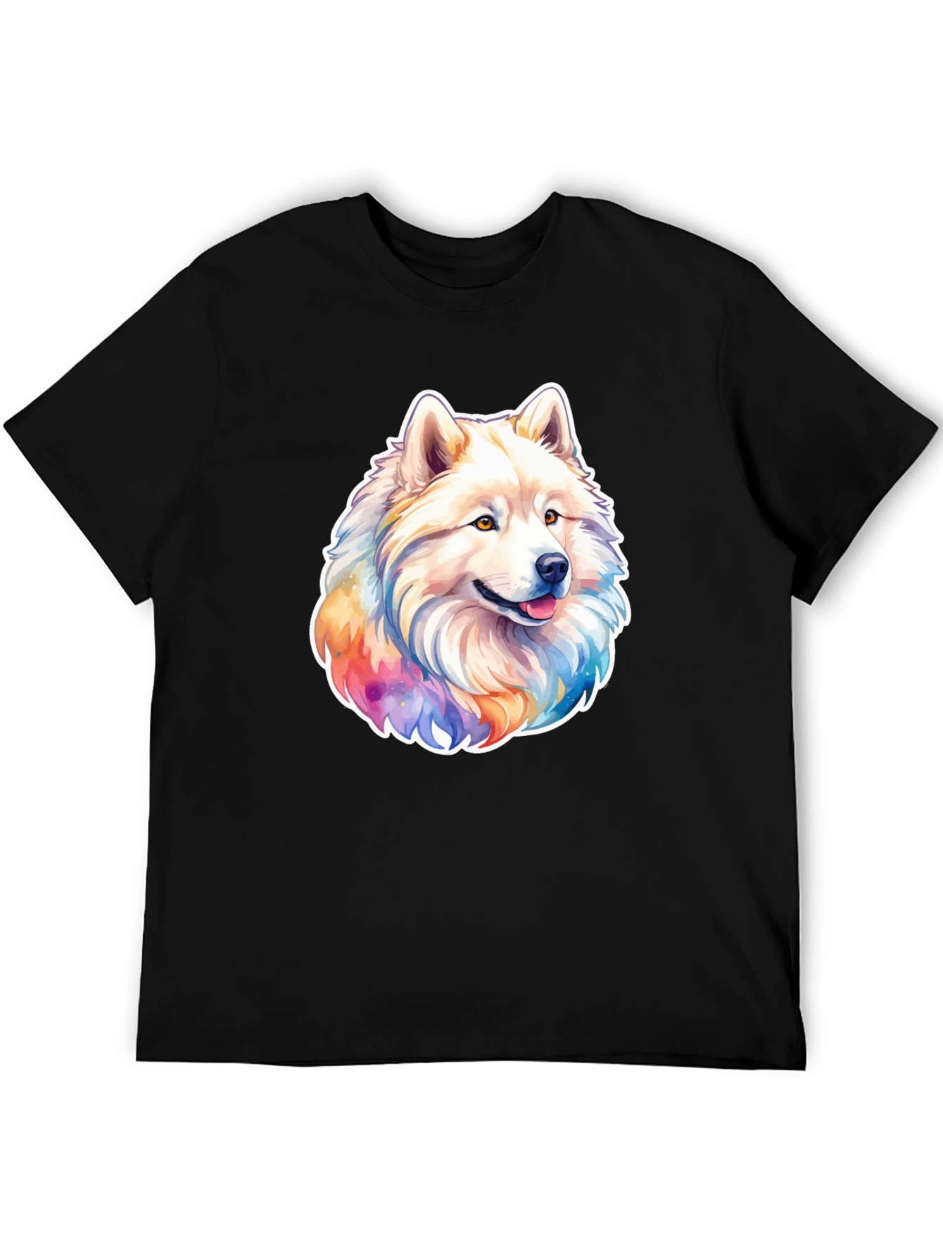 Dog Graphic Print T-Shirt - Stylish Casual Wear