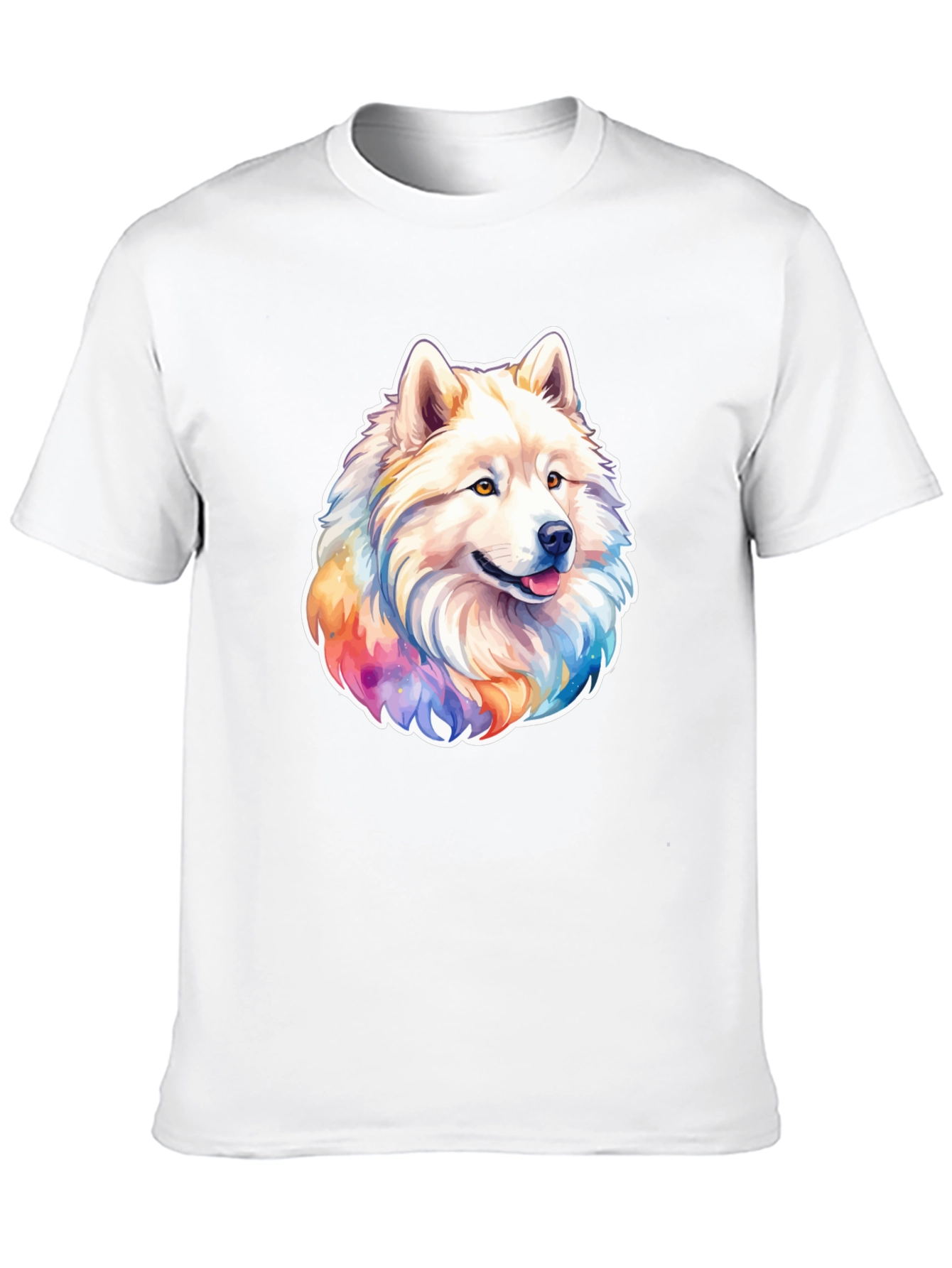 Dog Graphic Print T-Shirt - Stylish Casual Wear