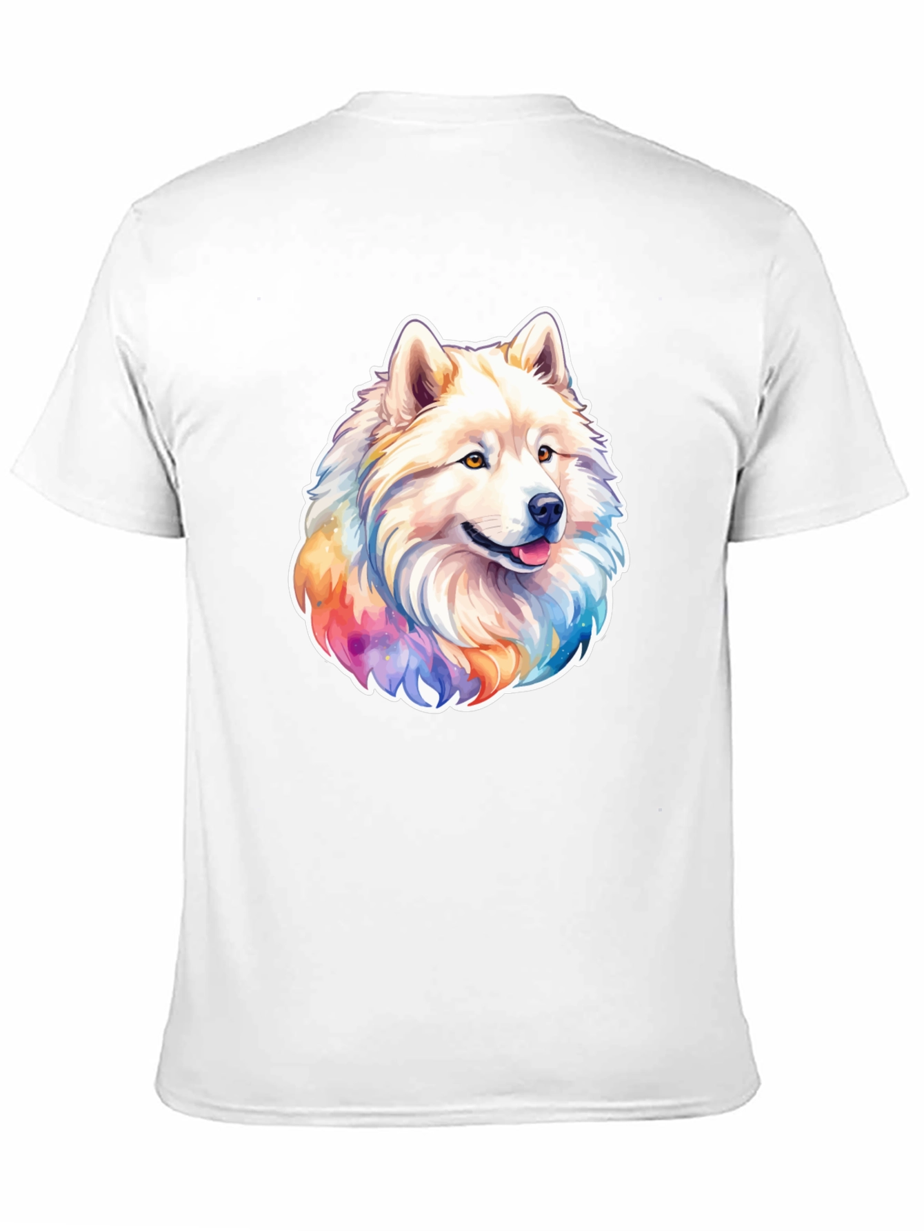 Dog Graphic Print T-Shirt - Stylish Casual Wear