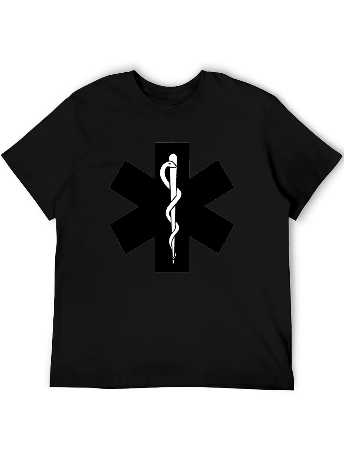 Medical Symbol T-Shirt - EMT Star of Life