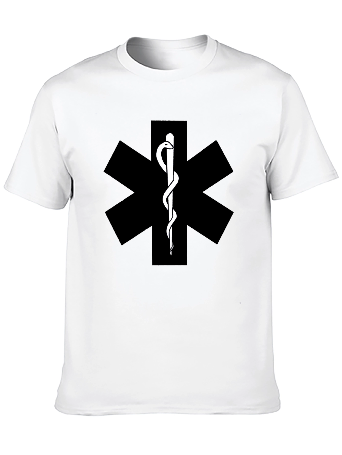 Medical Symbol T-Shirt - EMT Star of Life