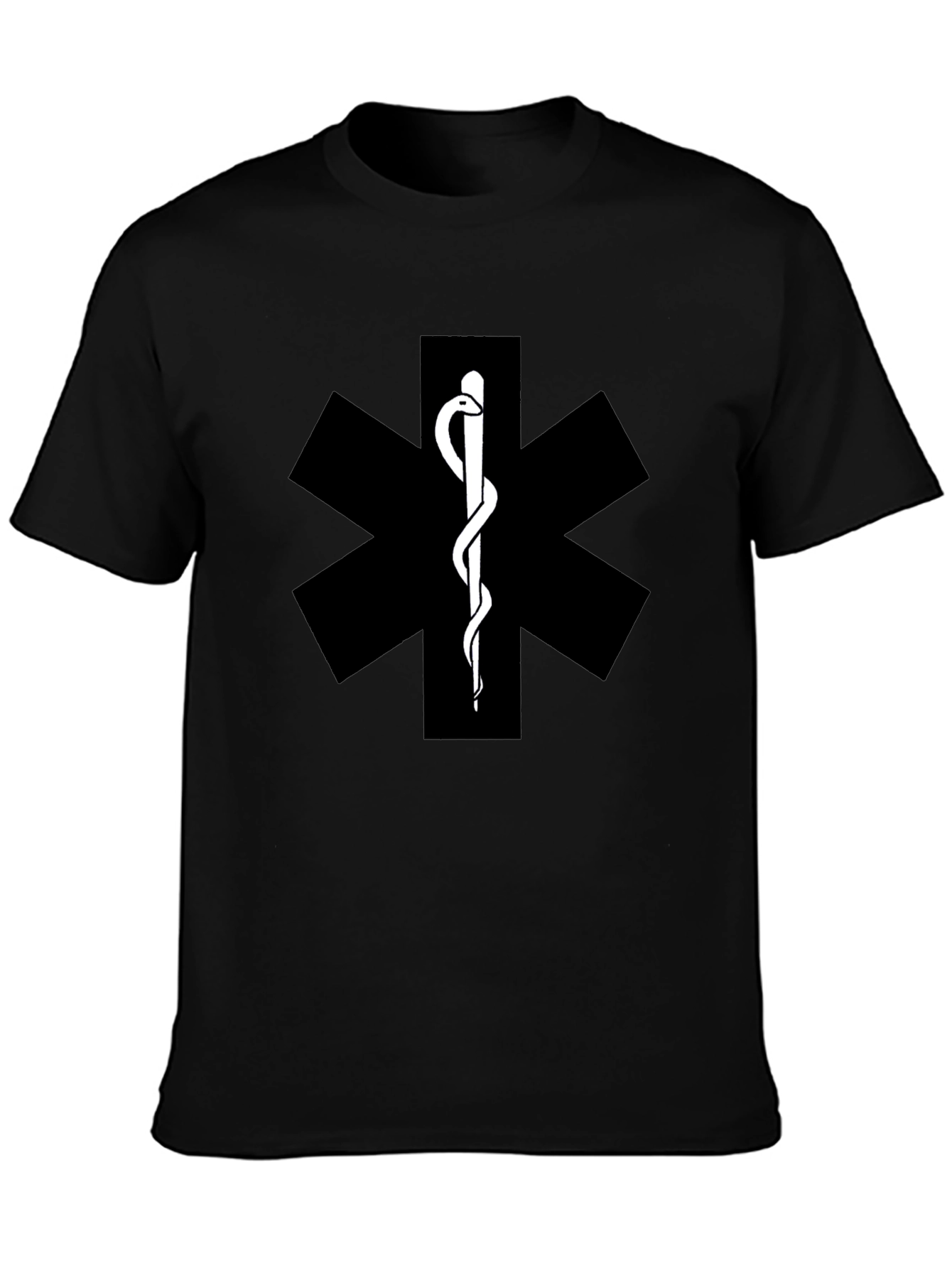 Medical Symbol T-Shirt - EMT Star of Life