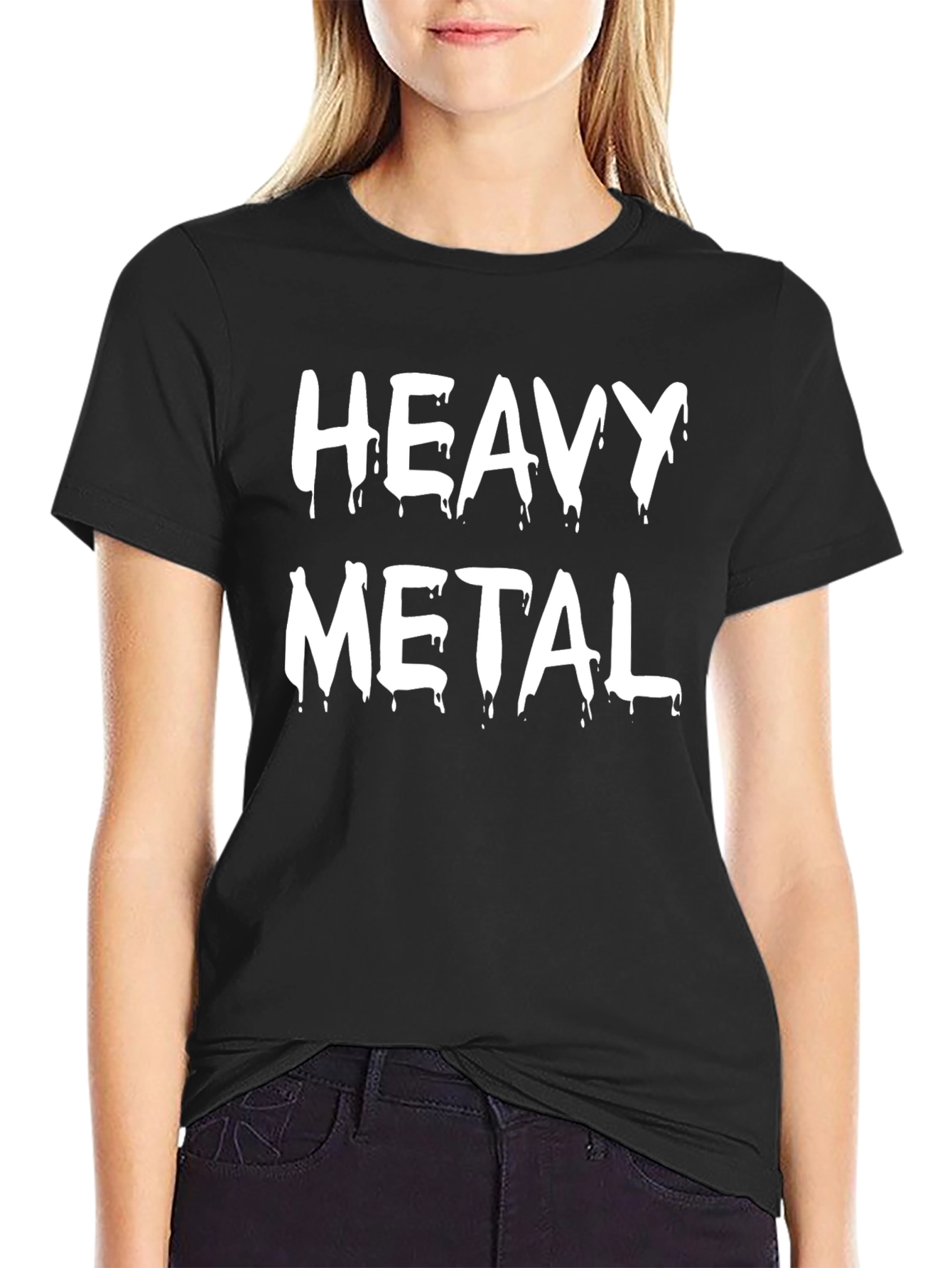 Heavy Metal Graphic T-Shirt - Black Cotton Tee