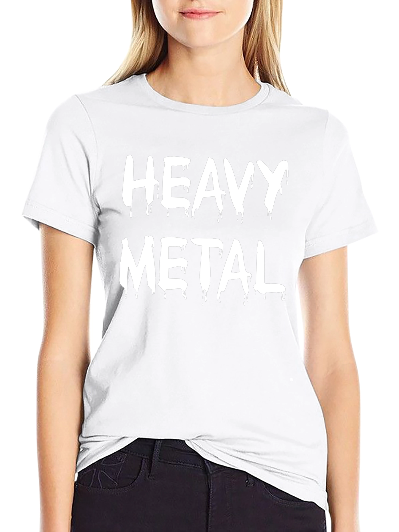 Heavy Metal Graphic T-Shirt - Black Cotton Tee