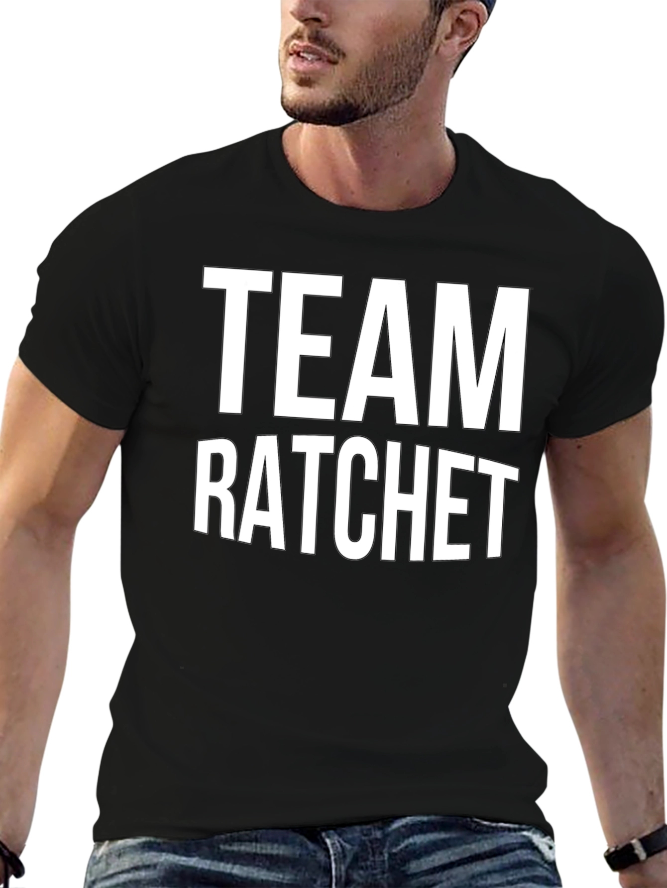 Team Ratchet Black Graphic Tee