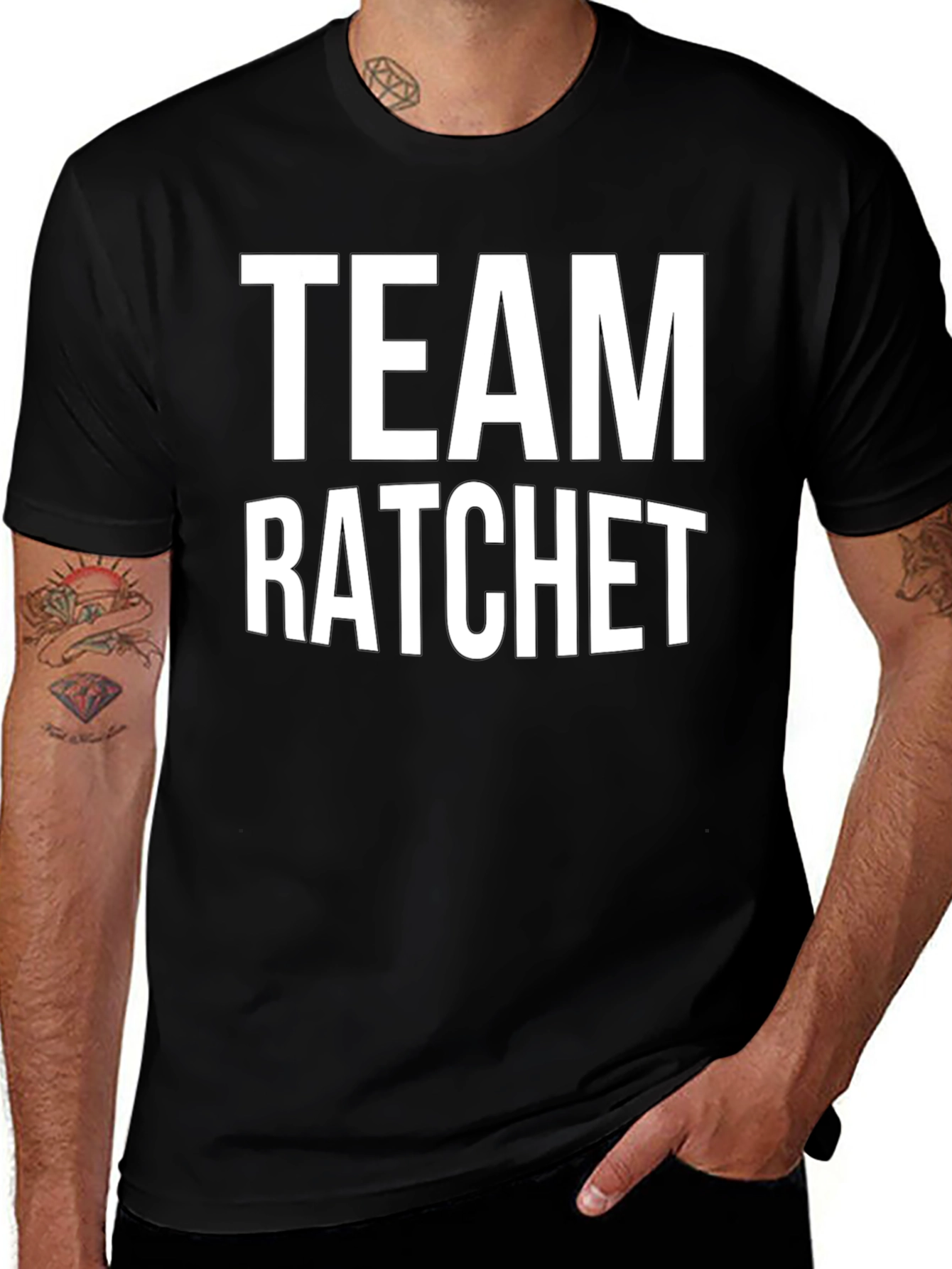 Team Ratchet Black Graphic Tee