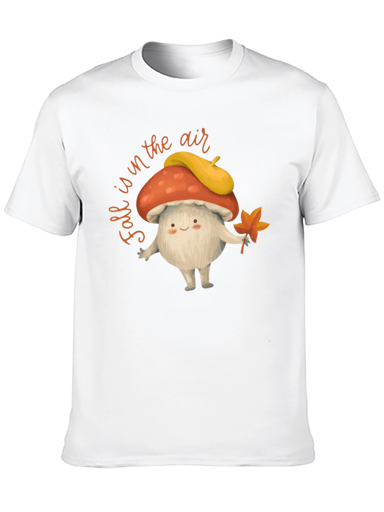 Fall Mushroom T-Shirt: Autumn Air