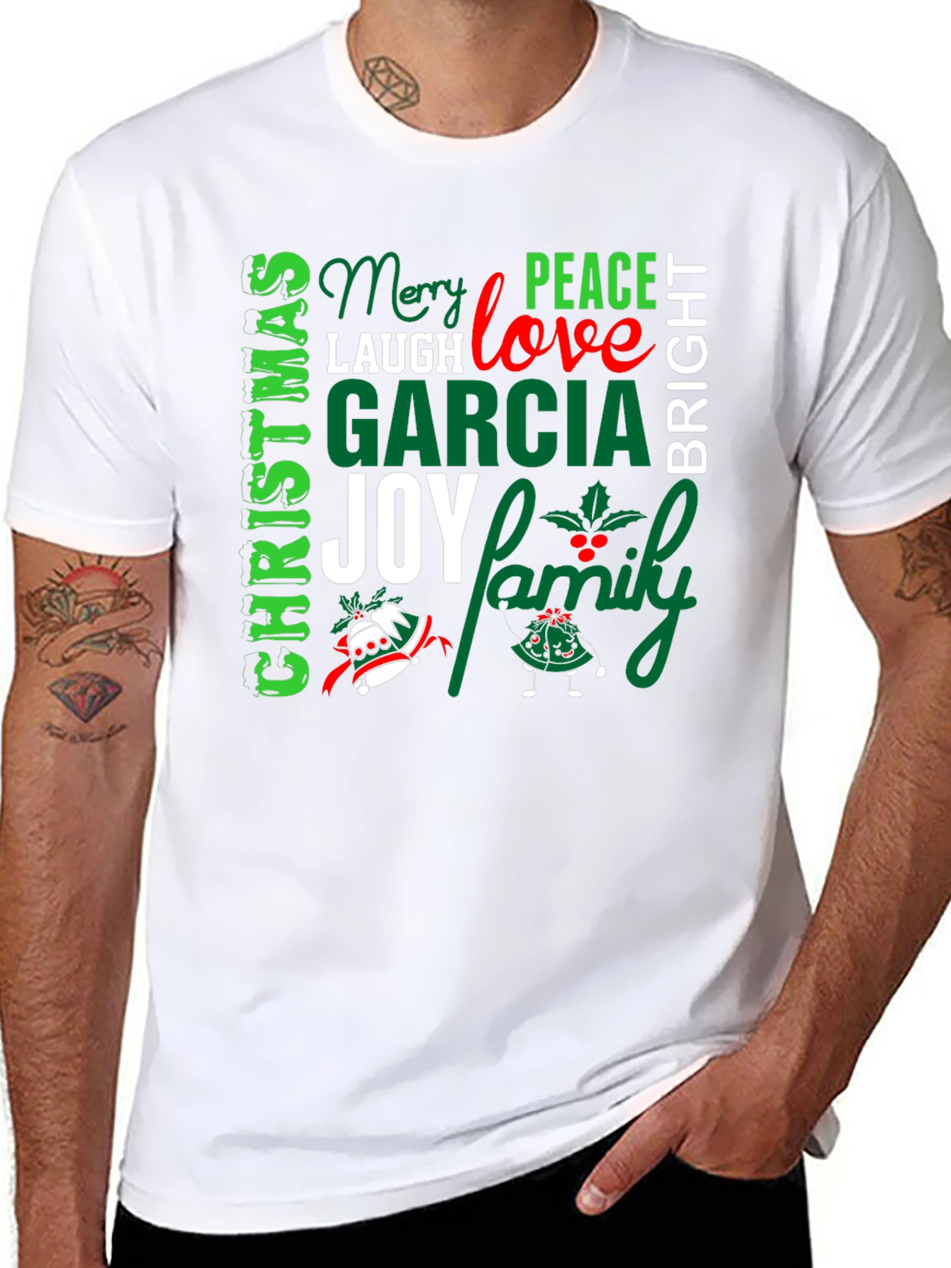 Christmas Family Matching T-Shirt - Garcia