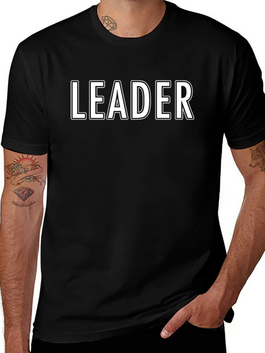 Leader Graphic Tee - Bold Statement Shirt