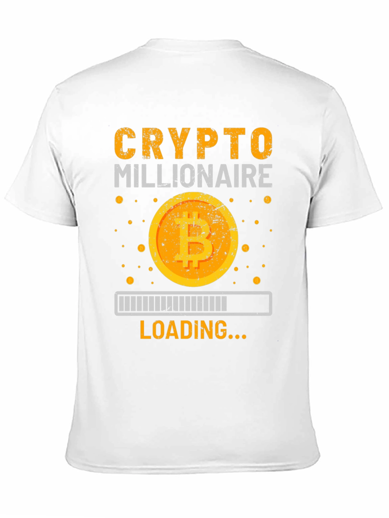 Crypto Millionaire Loading Graphic T-Shirt