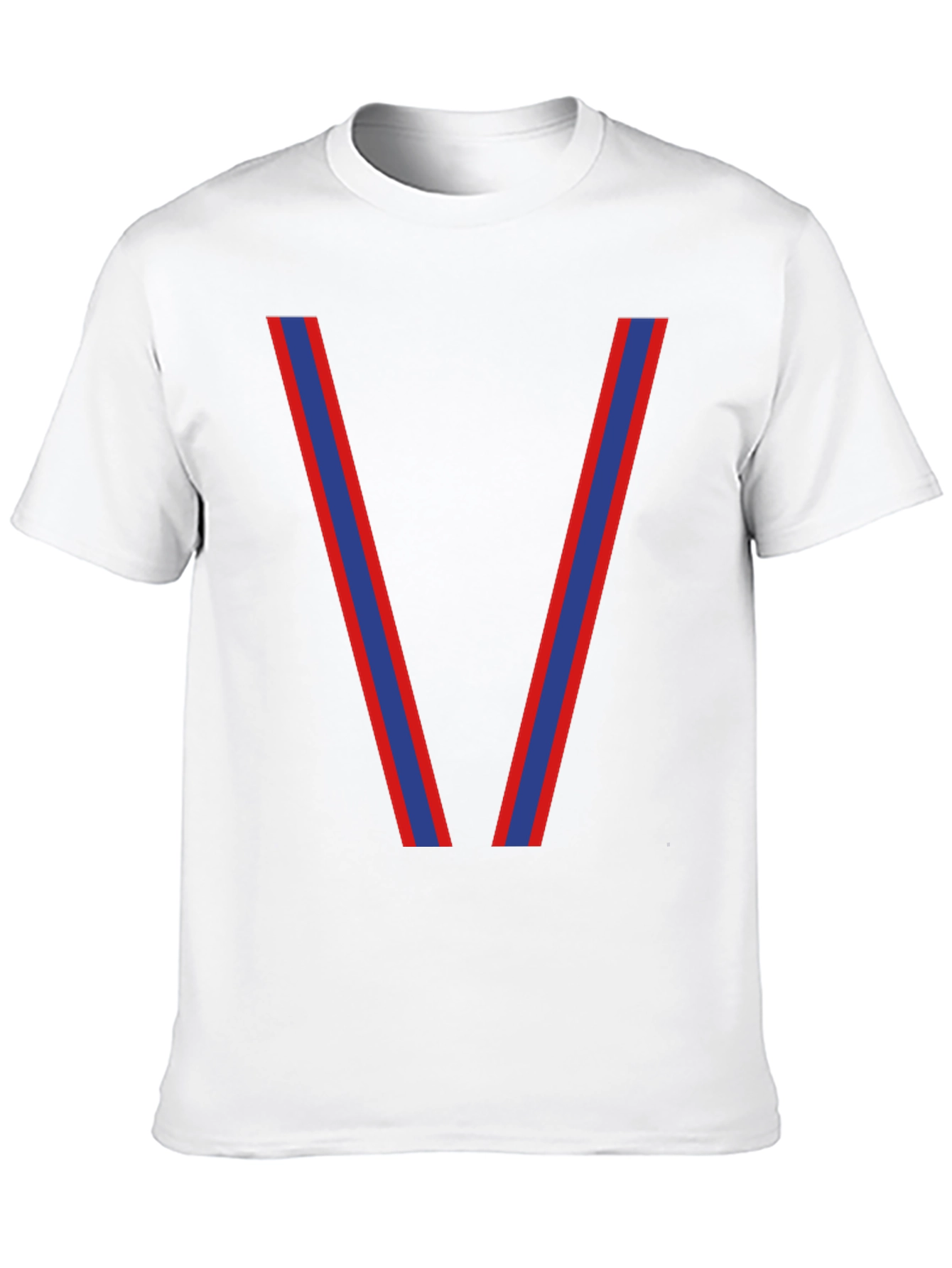 Modern V Graphic T-Shirt - Bold Style