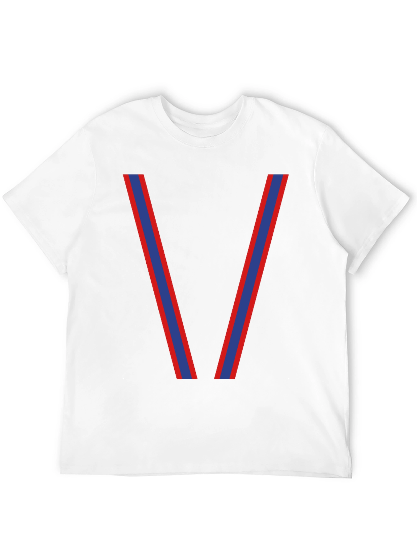 Modern V Graphic T-Shirt - Bold Style