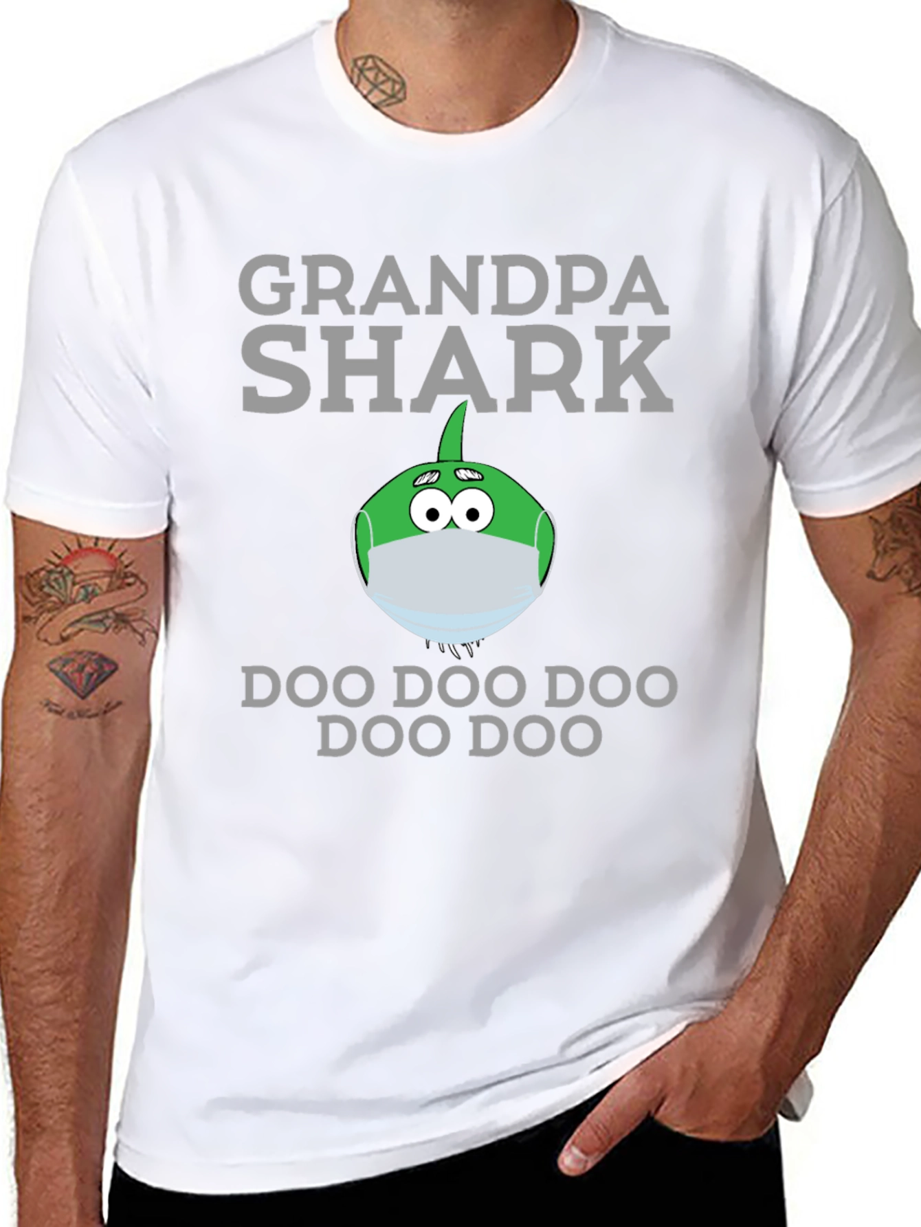 Grandpa Shark Doo Doo T-Shirt