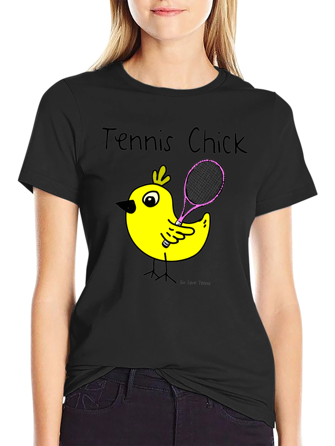 Tennis Chick T-Shirt - Funny Sportswear