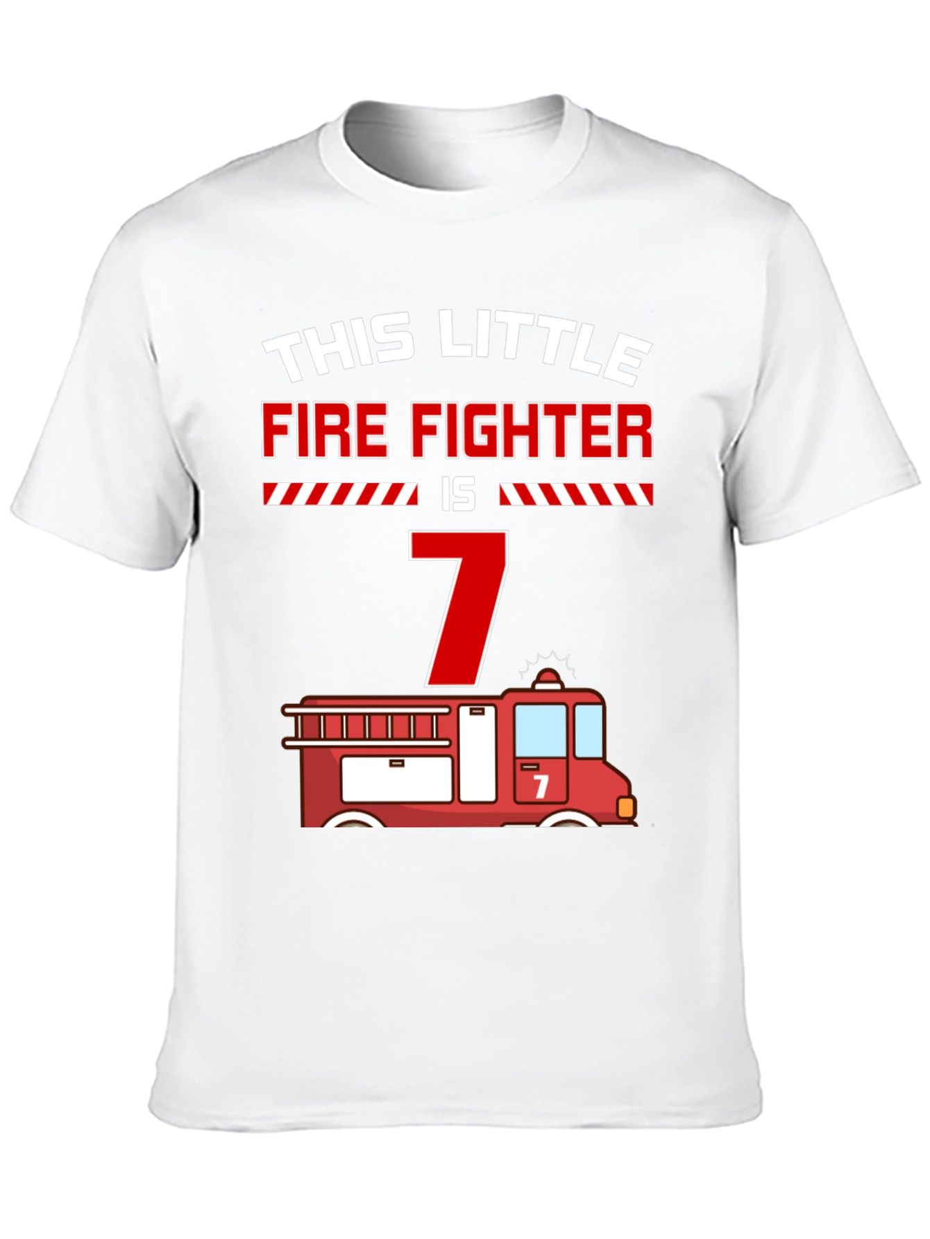 Firefighter Birthday Shirt - This Little Firefighter