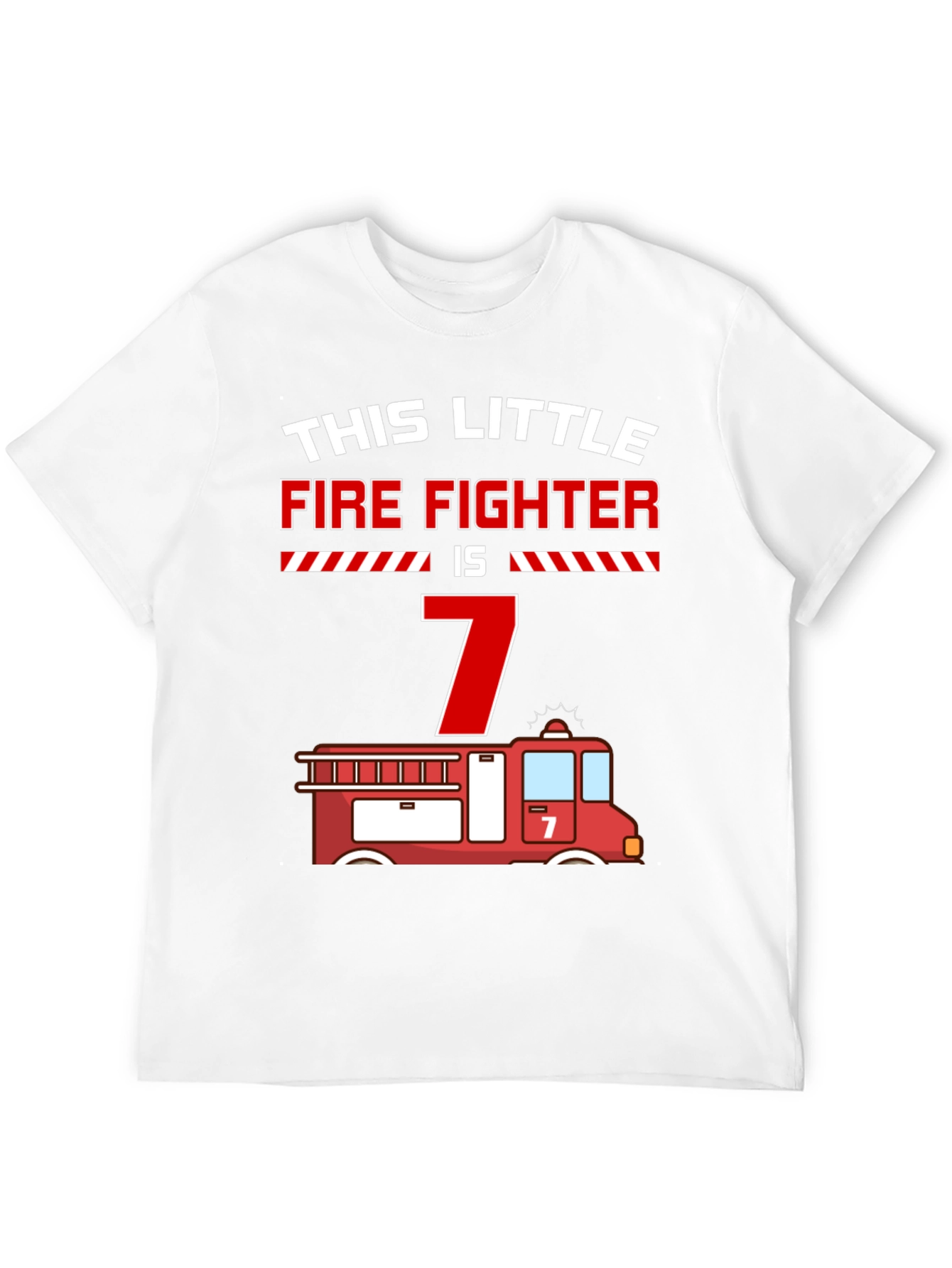 Firefighter Birthday Shirt - This Little Firefighter