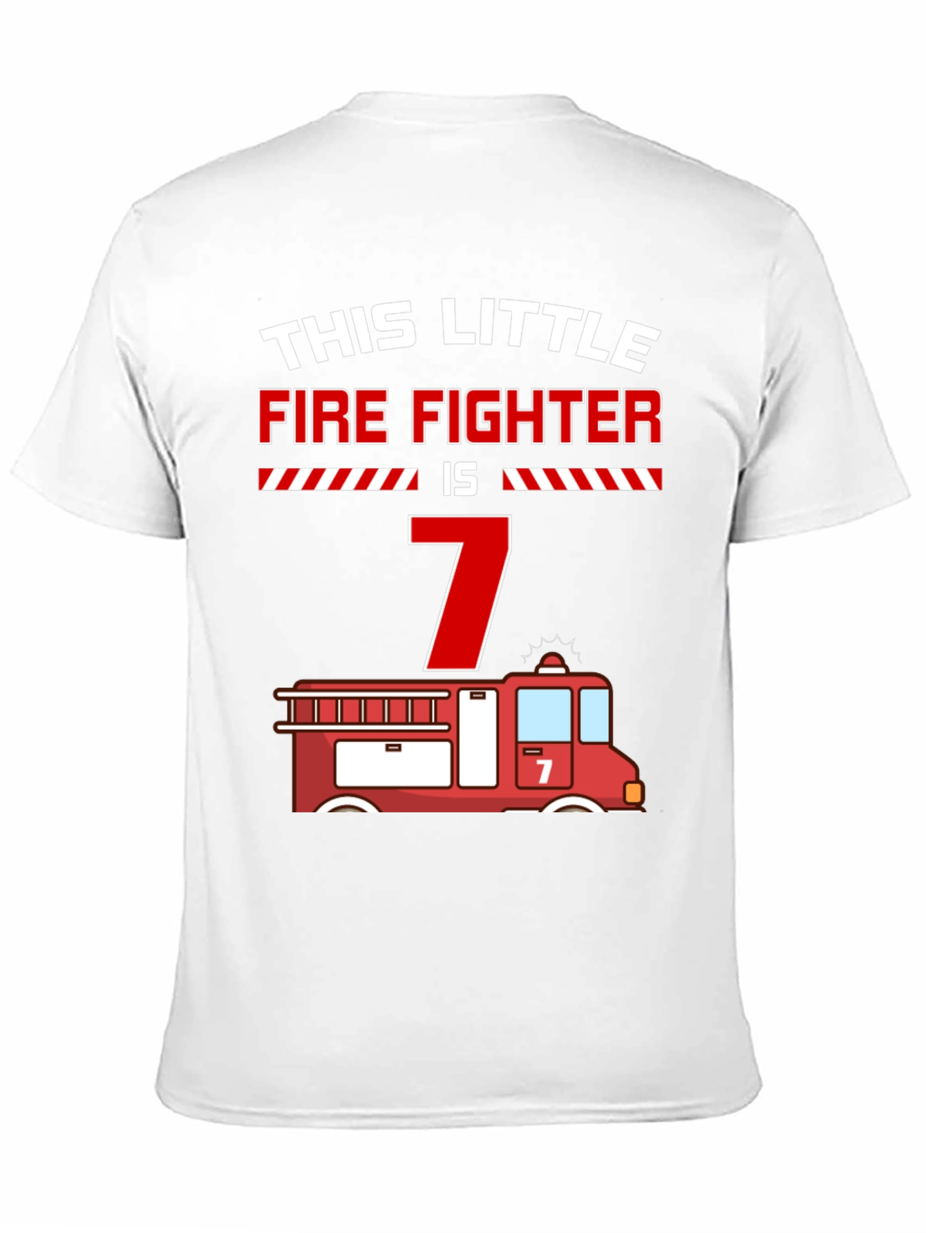 Firefighter Birthday Shirt - This Little Firefighter