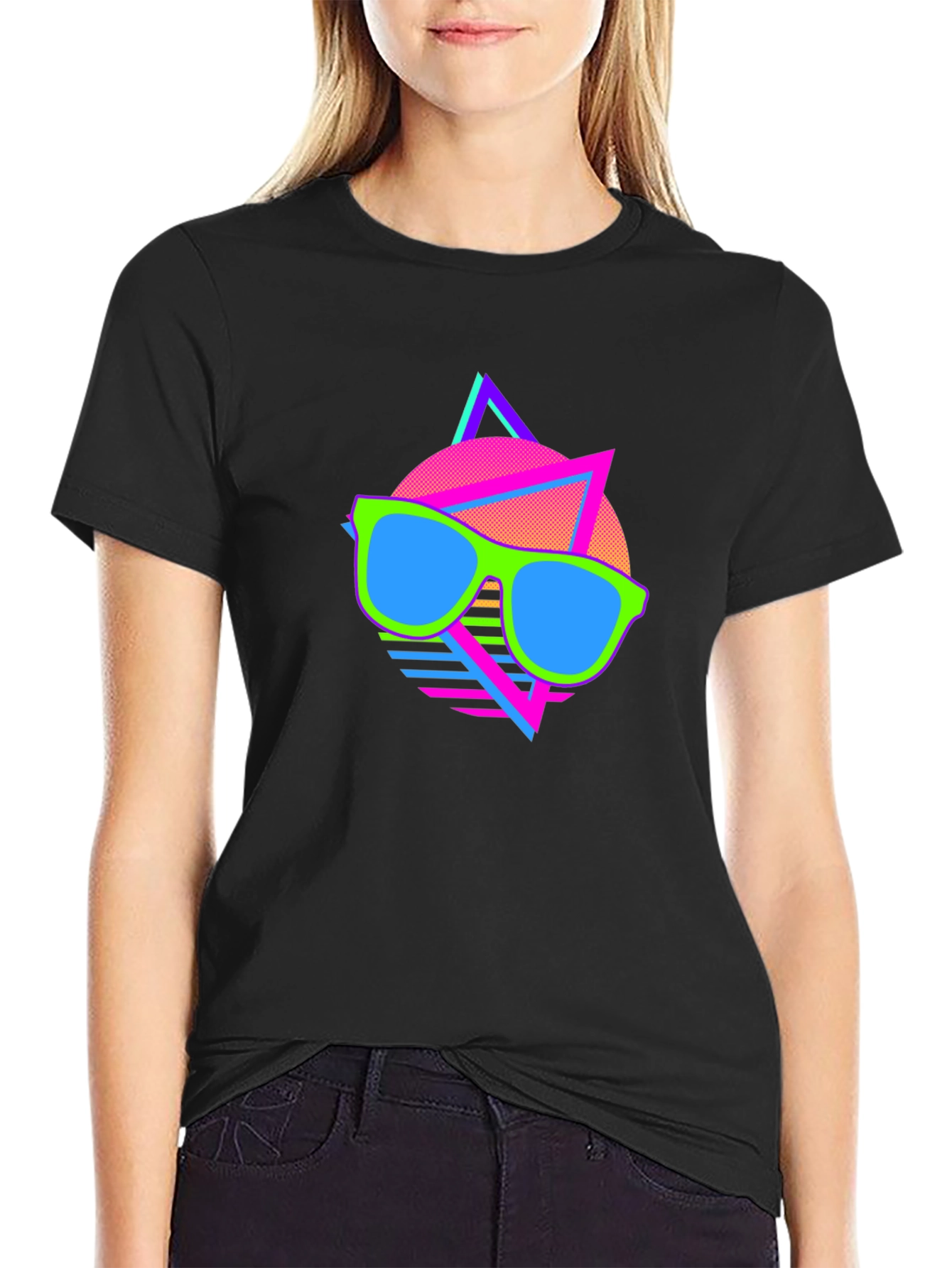 Retro Sunglasses Graphic T-Shirt