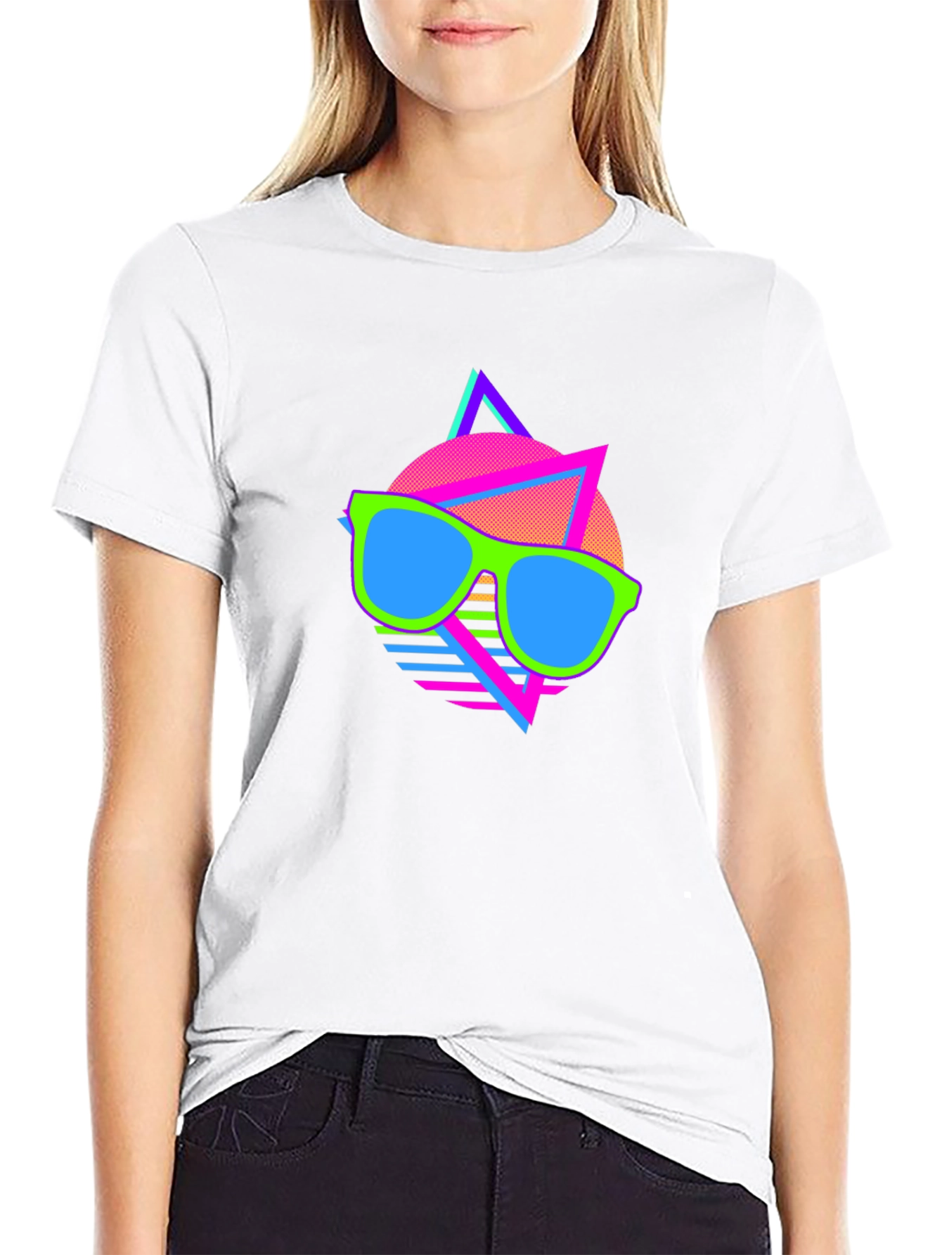 Retro Sunglasses Graphic T-Shirt