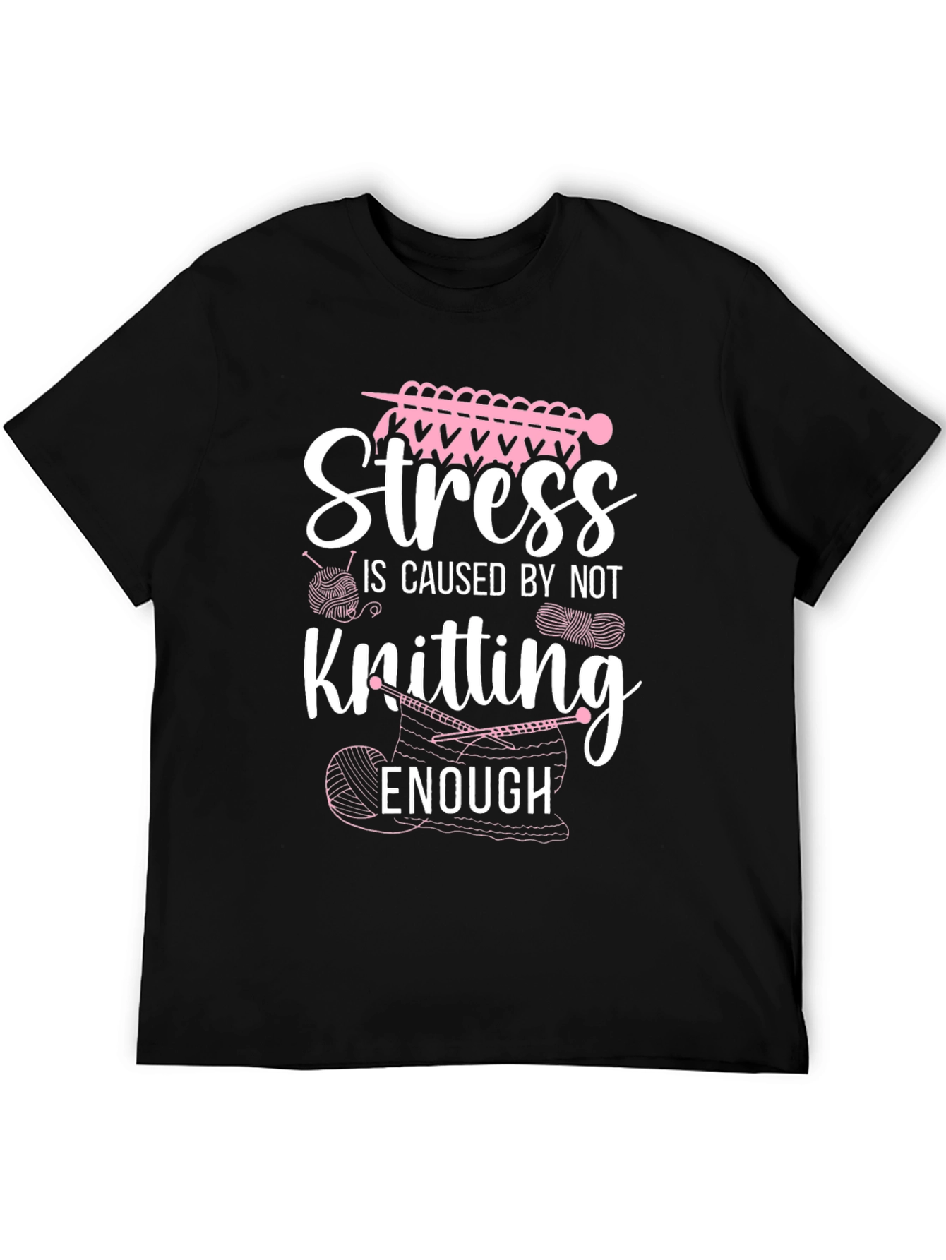 Knitting Lover T-Shirt - Stress Relief