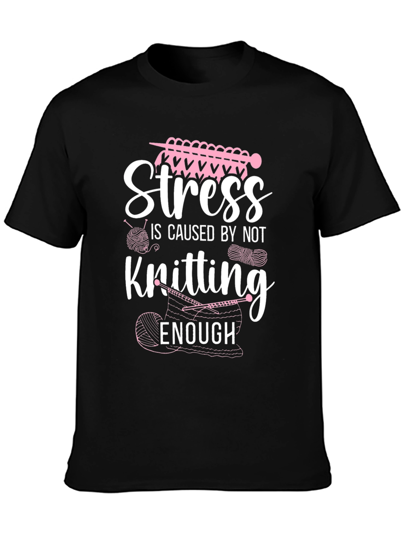 Knitting Lover T-Shirt - Stress Relief