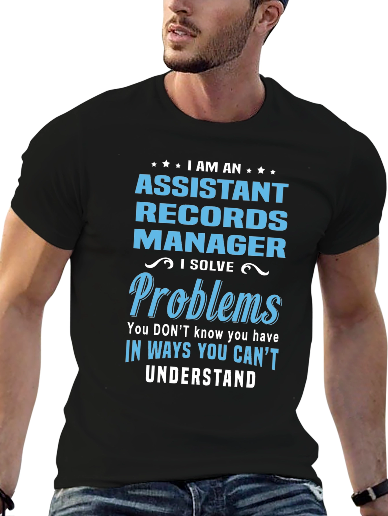 Assistant Records Manager Novelty T-Shirt