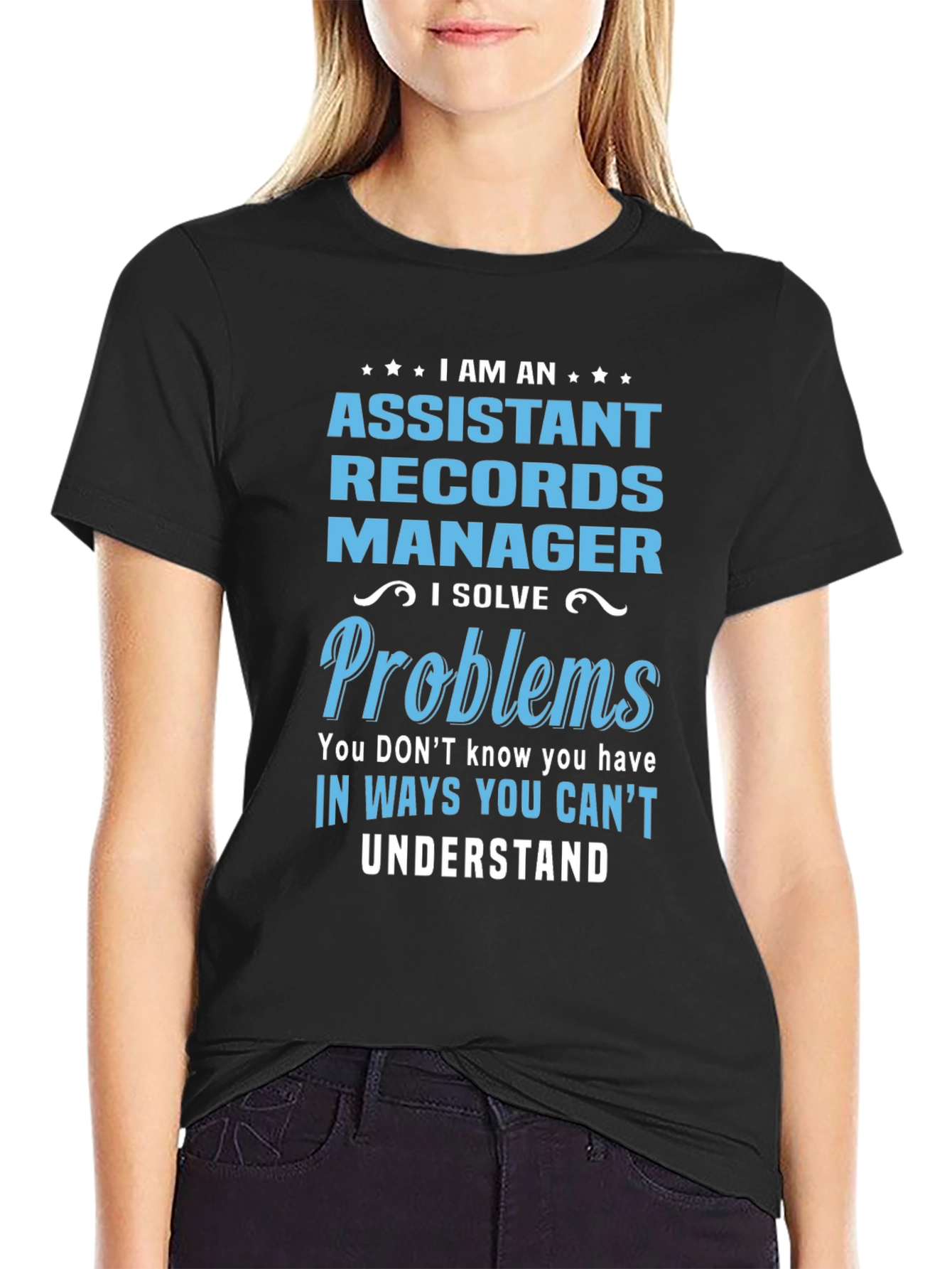 Assistant Records Manager Novelty T-Shirt