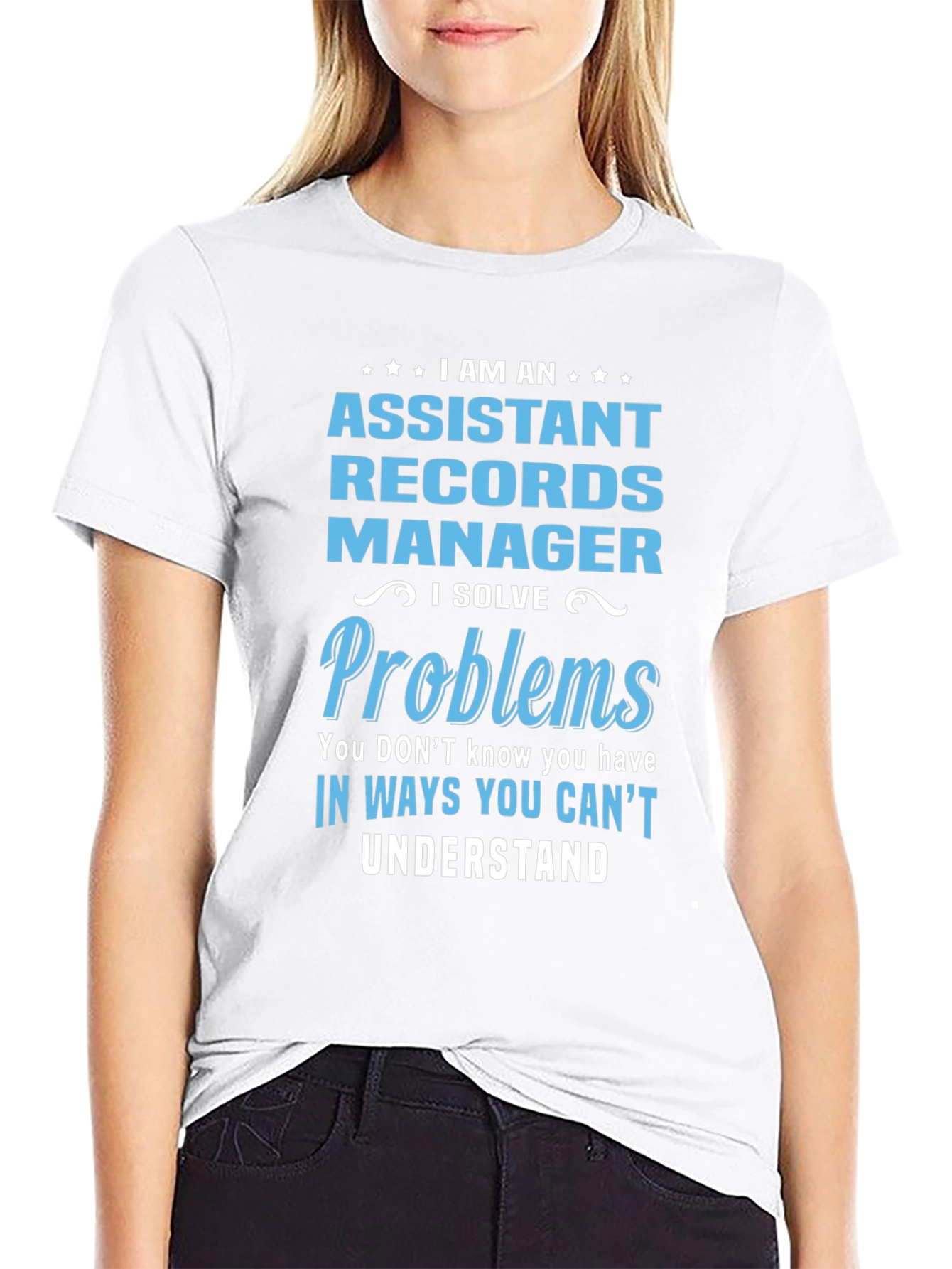Assistant Records Manager Novelty T-Shirt