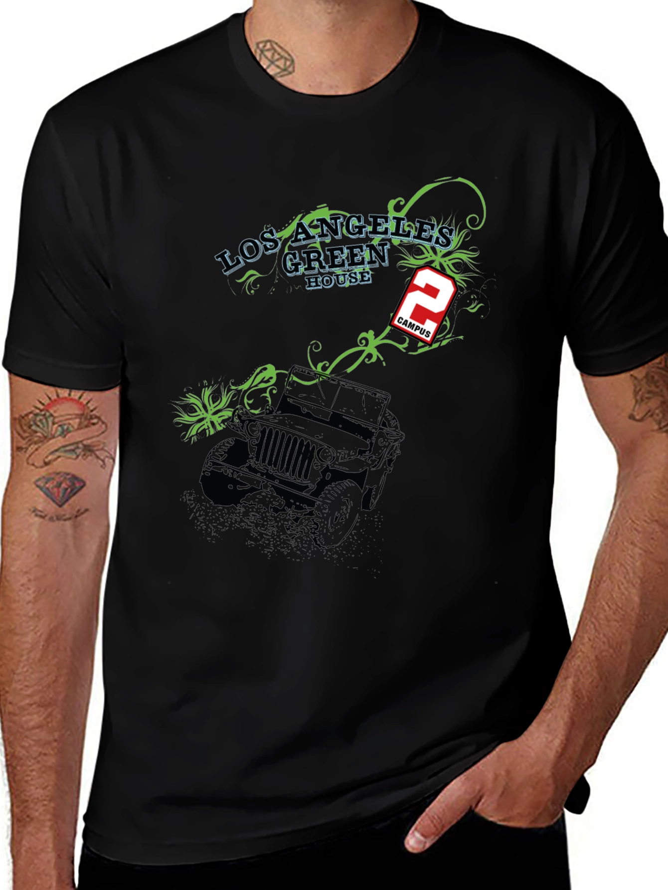 Los Angeles Green House T-Shirt