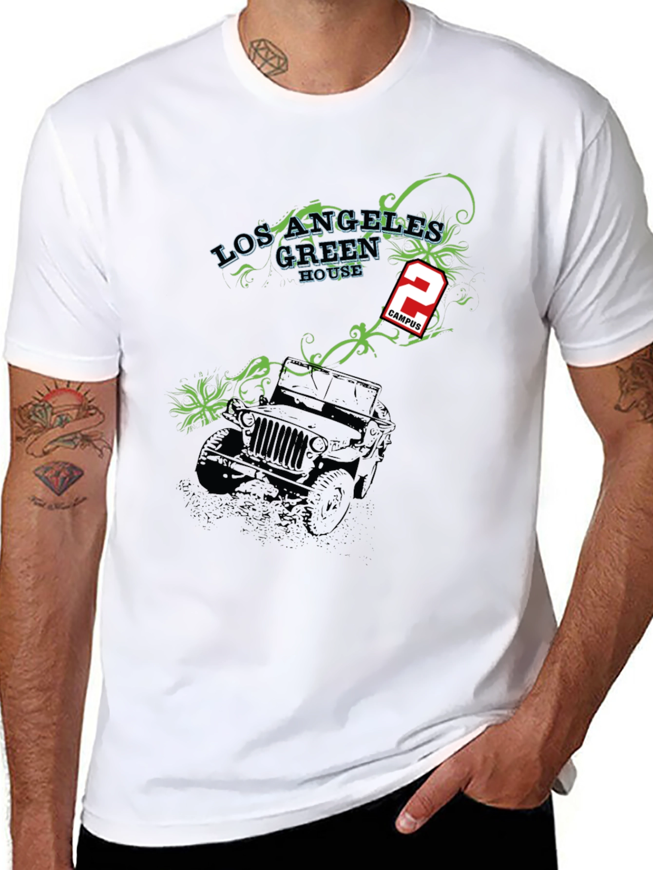 Los Angeles Green House T-Shirt